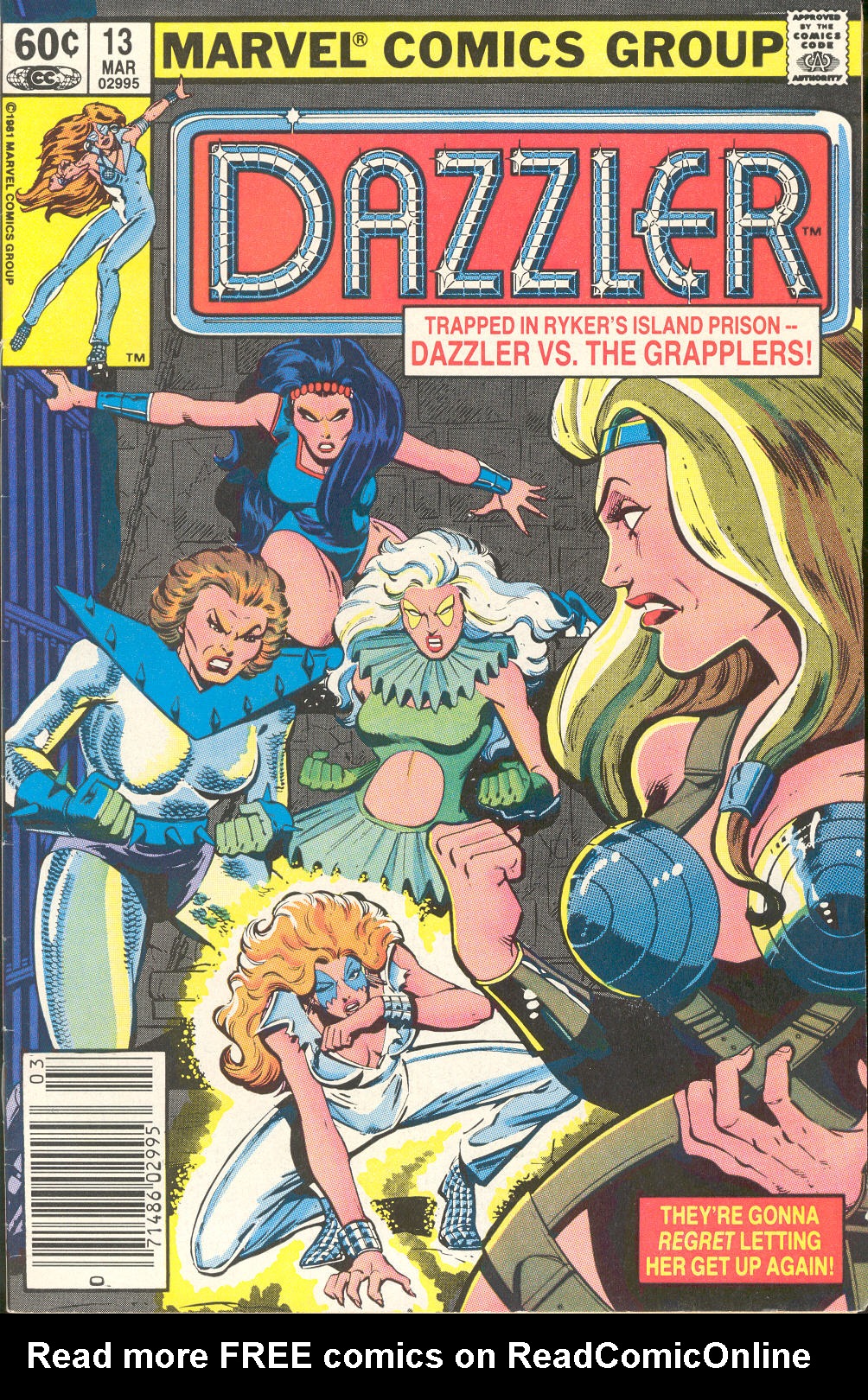 Read online Dazzler (1981) comic -  Issue #13 - 1