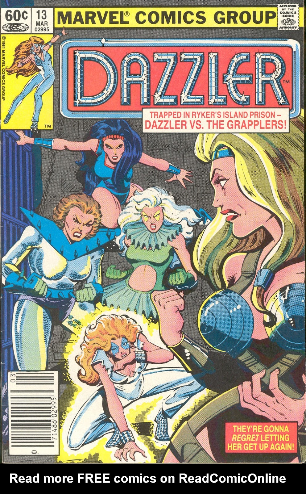 Dazzler (1981) issue 13 - Page 1