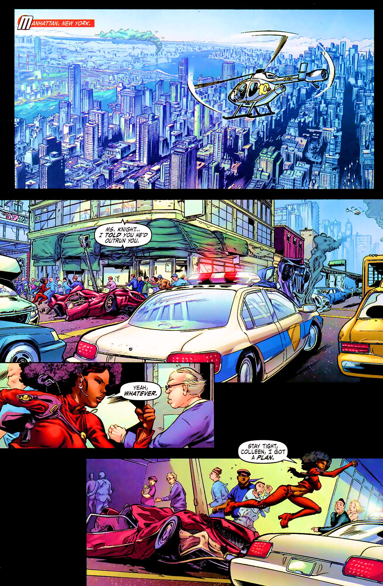 Read online Daughters of the Dragon comic -  Issue #1 - 2