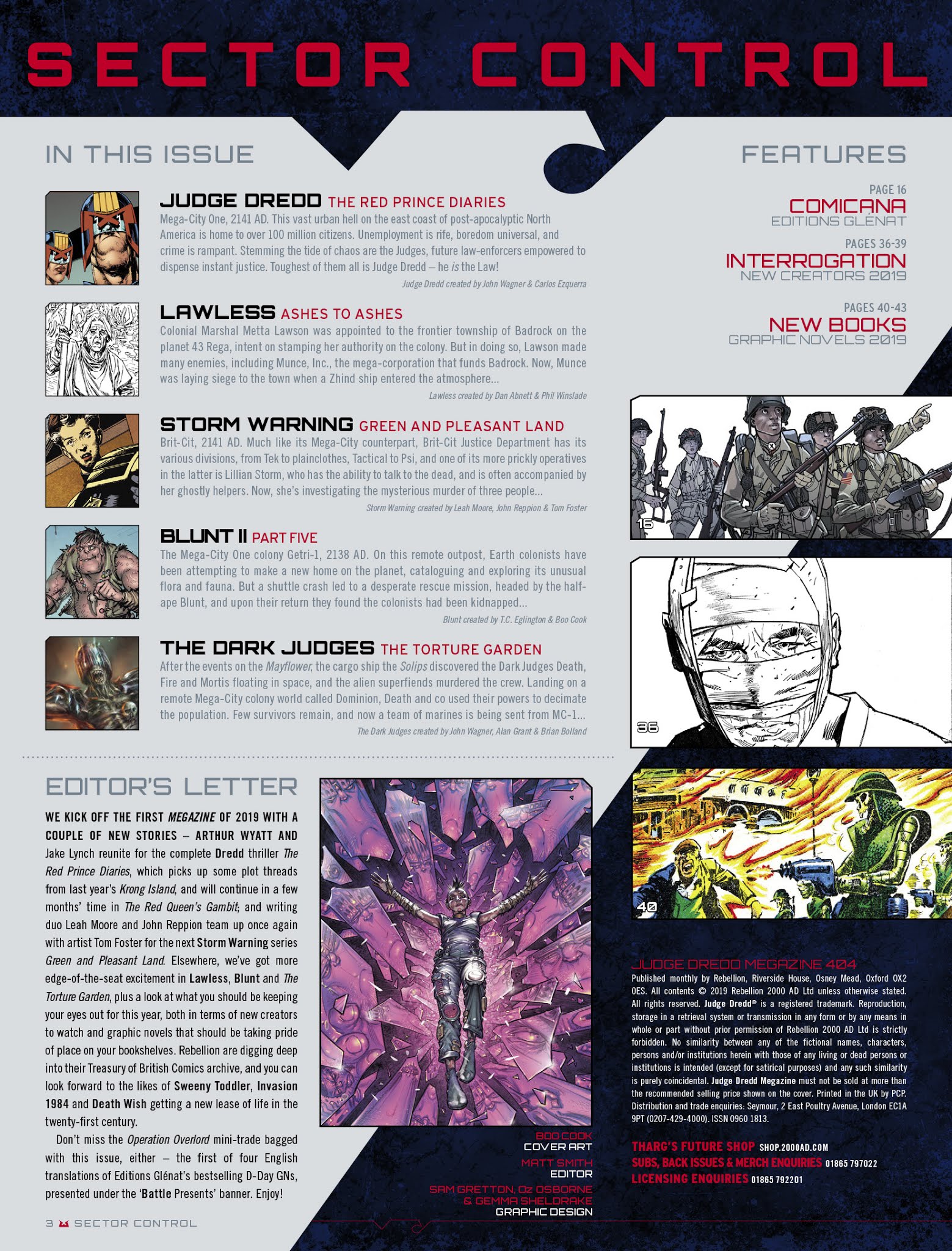 Read online Judge Dredd Megazine (Vol. 5) comic -  Issue #404 - 3