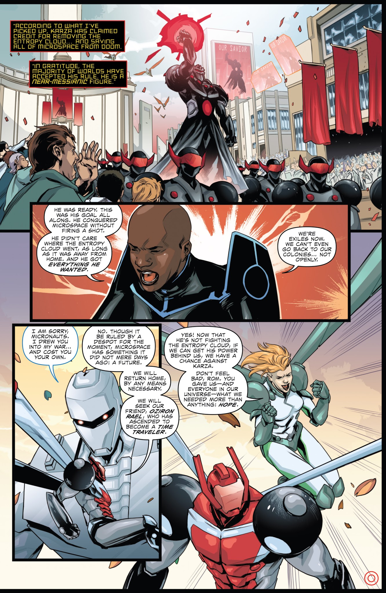 Read online Rom & the Micronauts comic -  Issue #5 - 23