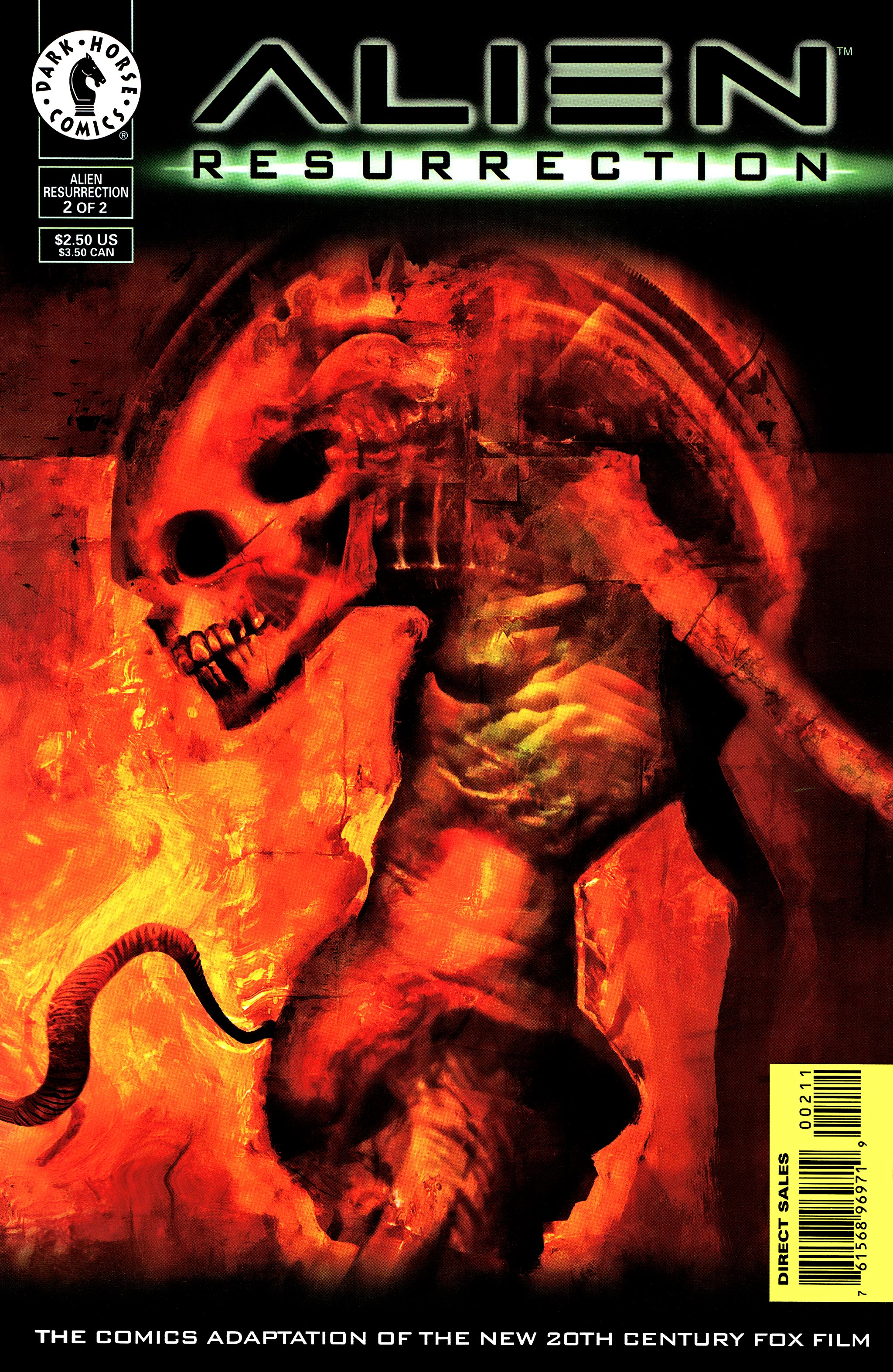 Read online Alien Resurrection comic -  Issue #2 - 1