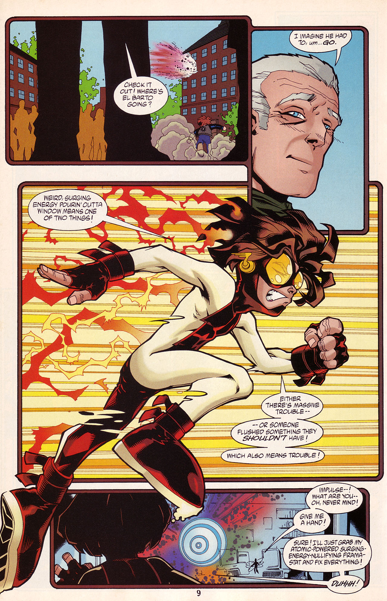 Read online Impulse/Atom Double-Shot comic -  Issue # Full - 13