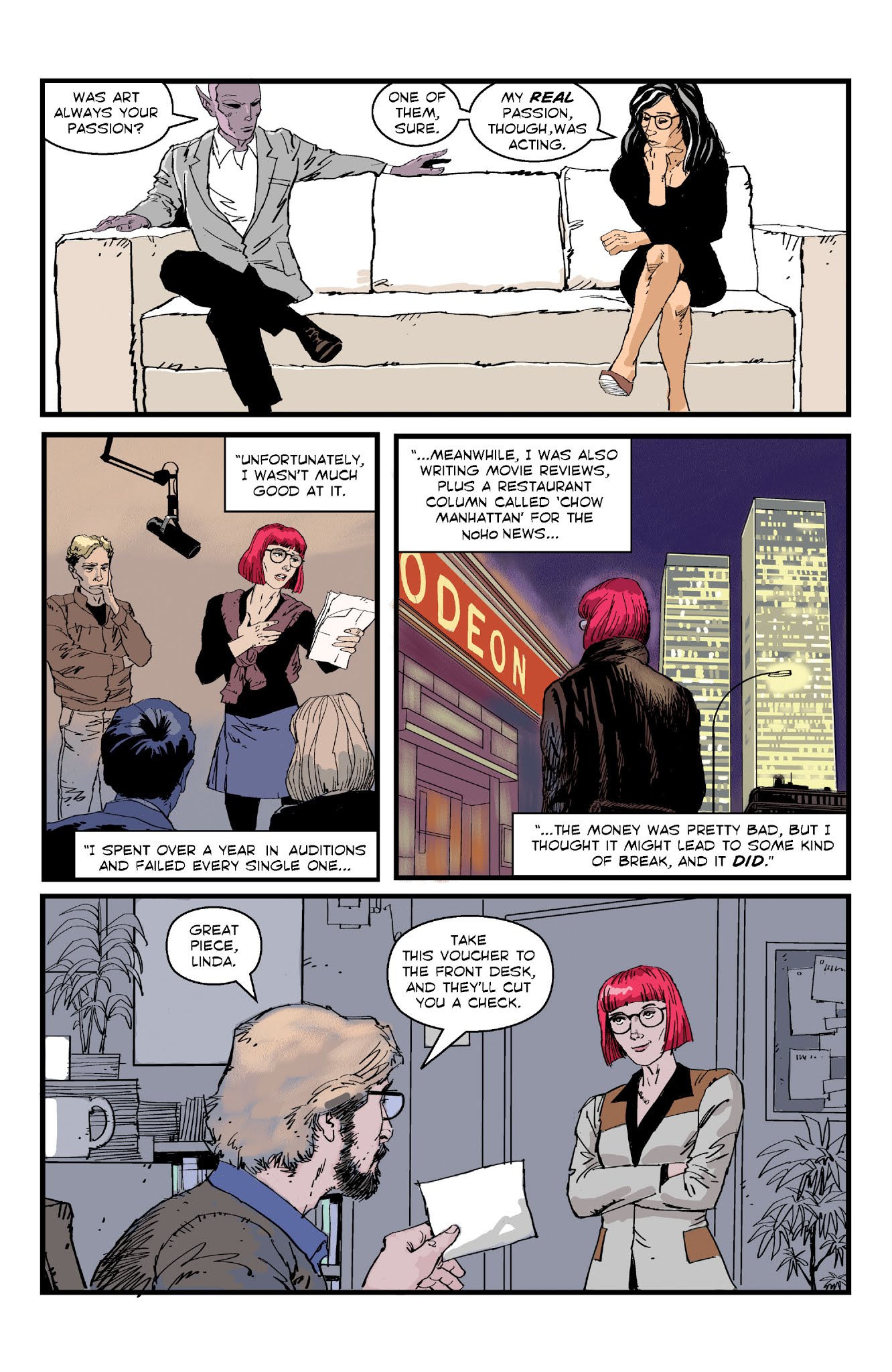 Read online Resident Alien: An Alien in New York comic -  Issue #3 - 5
