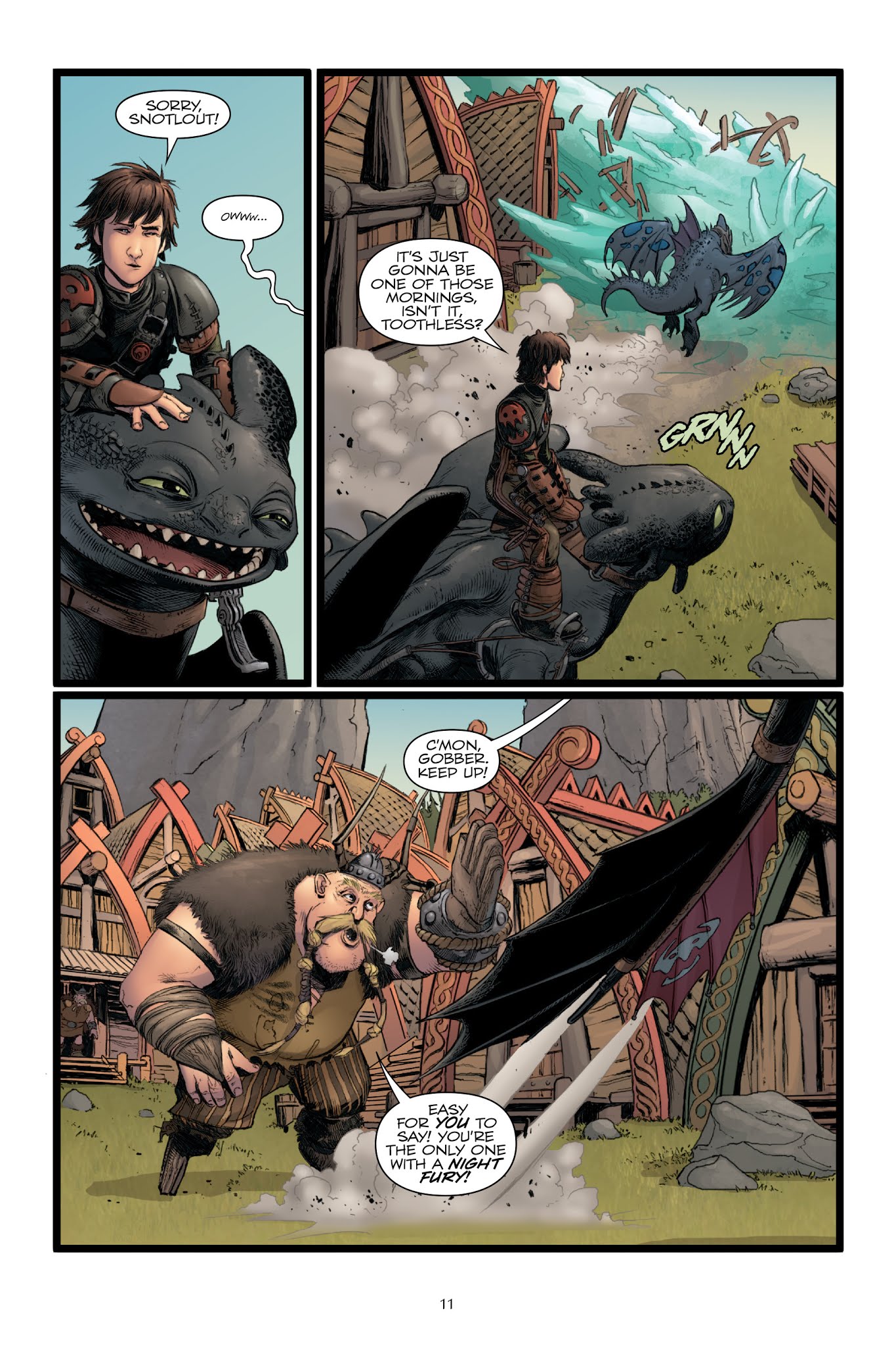 Read online How To Train Your Dragon: The Serpent's Heir comic -  Issue # TPB - 12