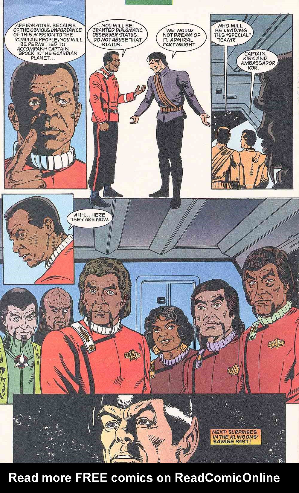 Read online Star Trek (1989) comic -  Issue #54 - 25
