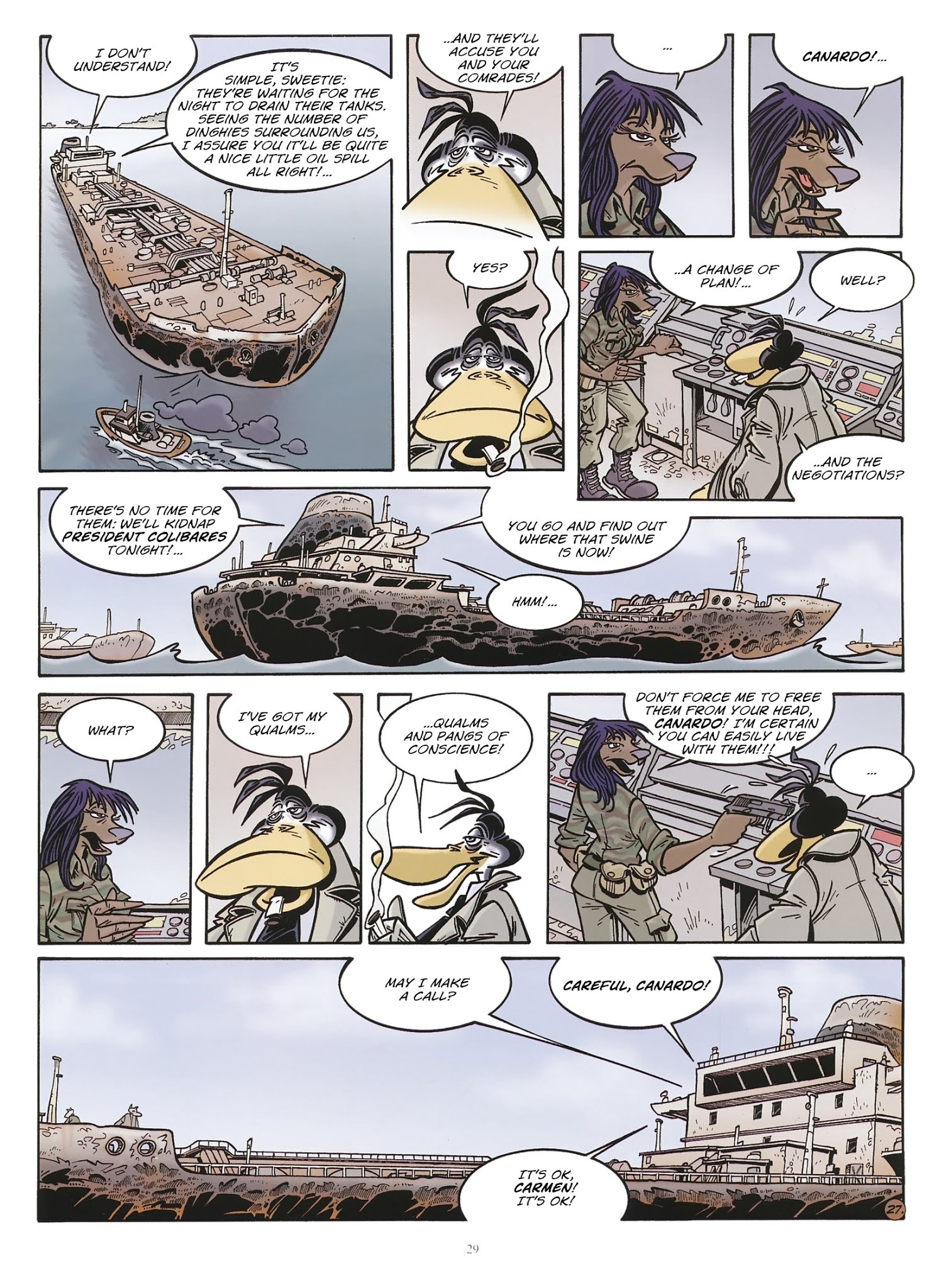 Read online Une enquête de l'inspecteur Canardo comic -  Issue #14 - 30
