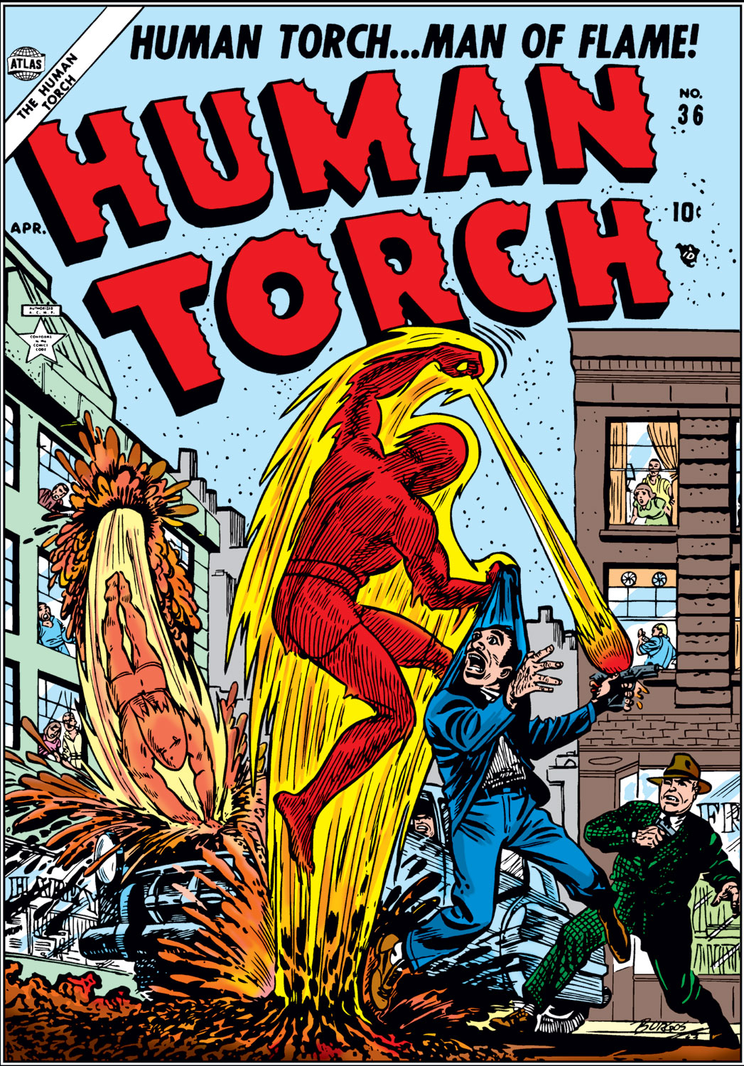Read online The Human Torch (1940) comic -  Issue #36 - 1