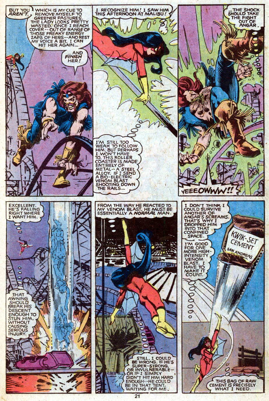 Read online Spider-Woman (1978) comic -  Issue #35 - 17