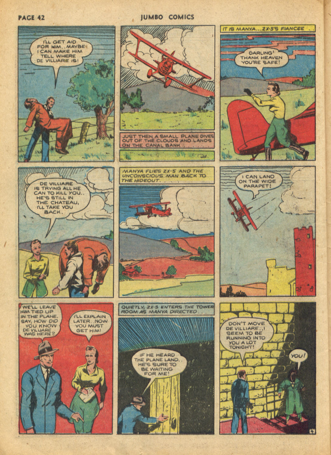 Read online Jumbo Comics comic -  Issue #24 - 44
