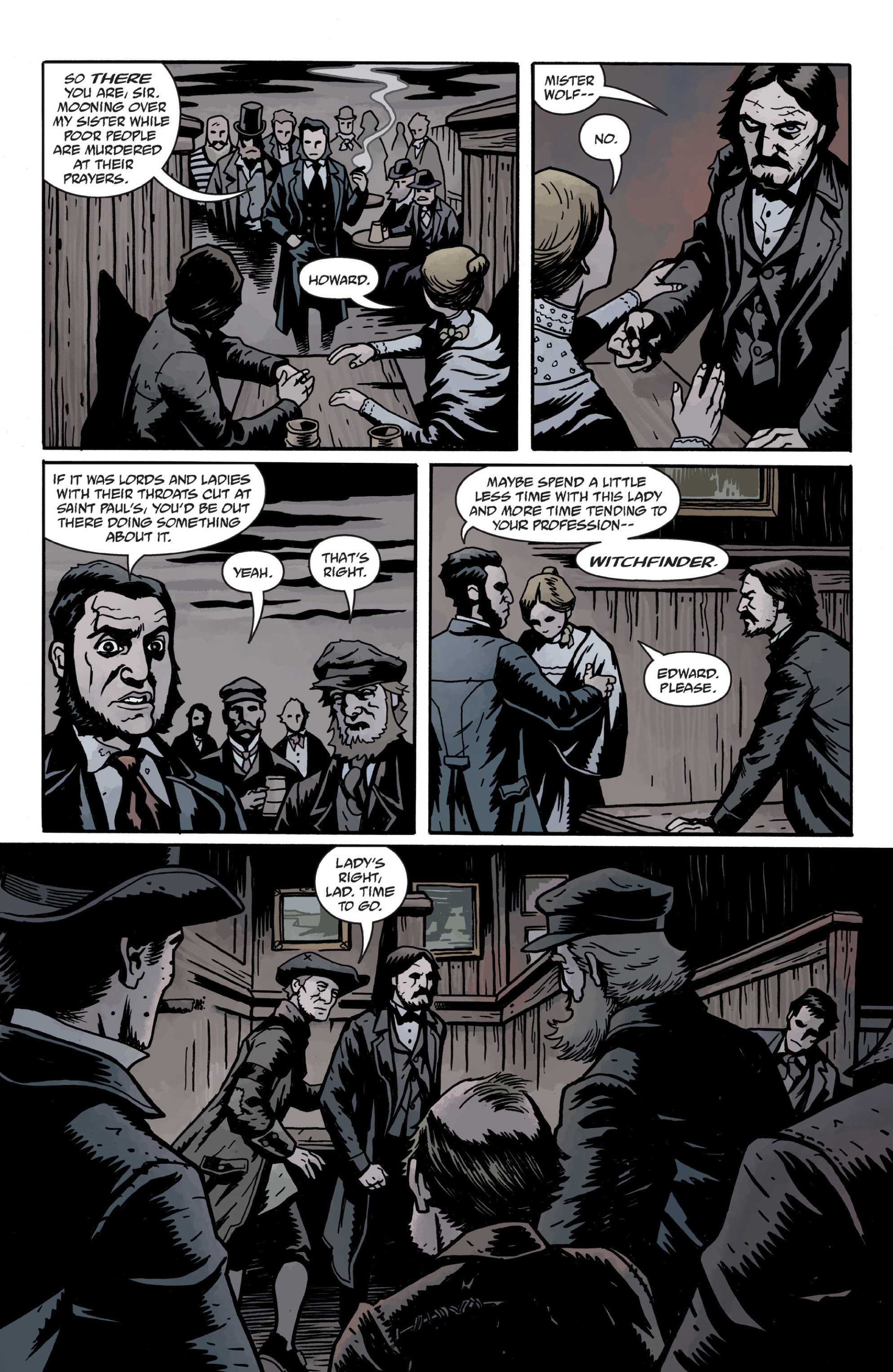 Read online Sir Edward Grey, Witchfinder: In the Service of Angels comic -  Issue # TPB - 96