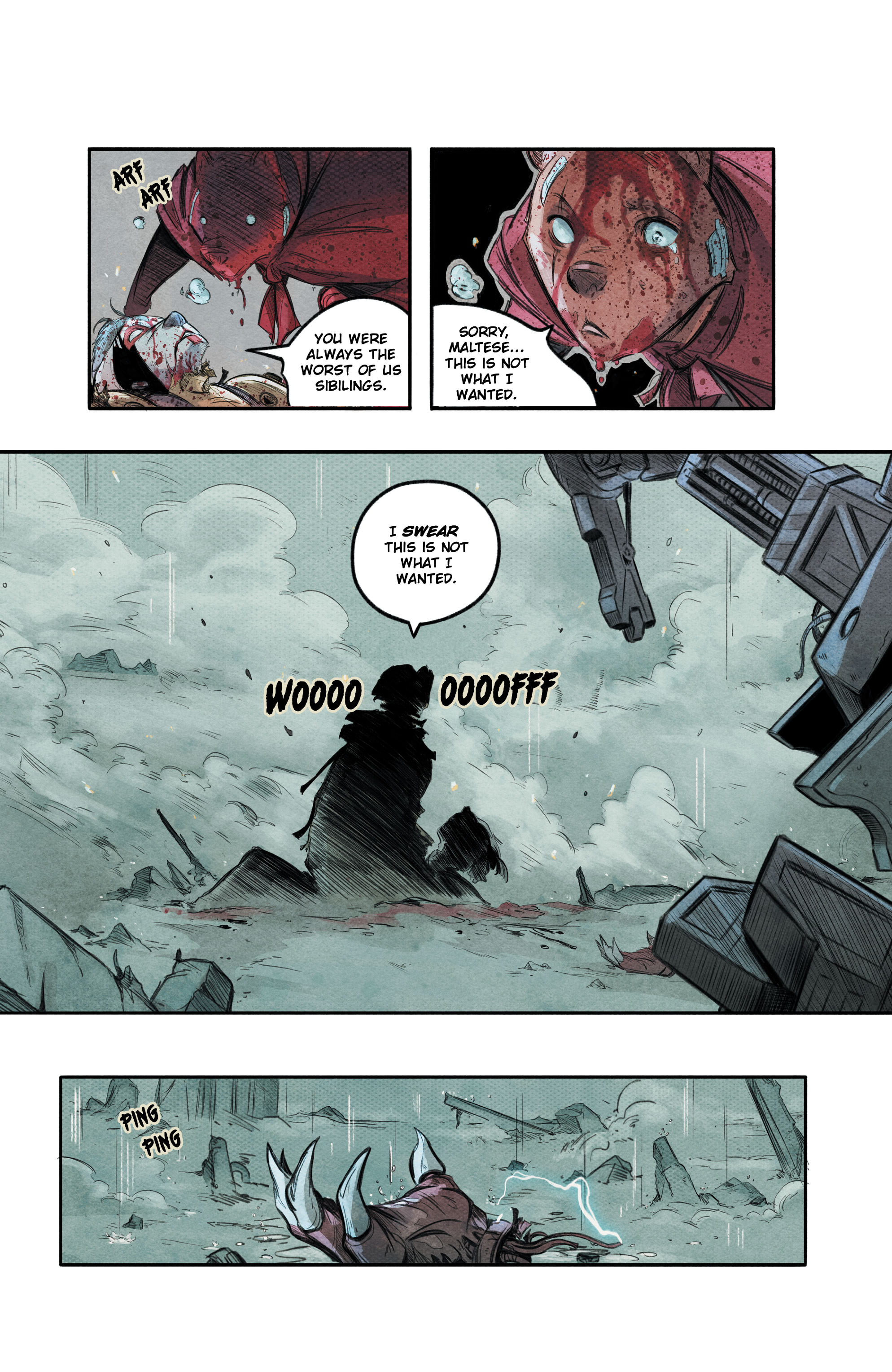 Read online Samurai Doggy comic -  Issue #6 - 15