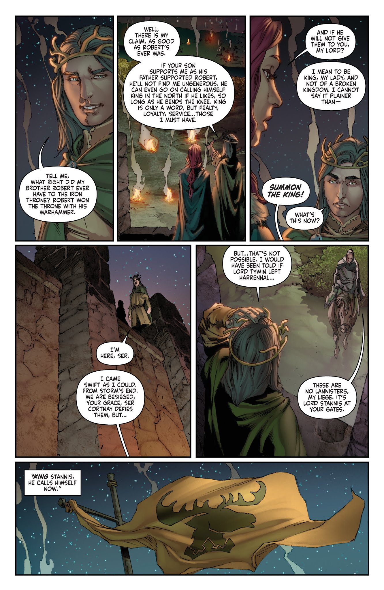 Read online A Clash of Kings comic -  Issue #12 - 23
