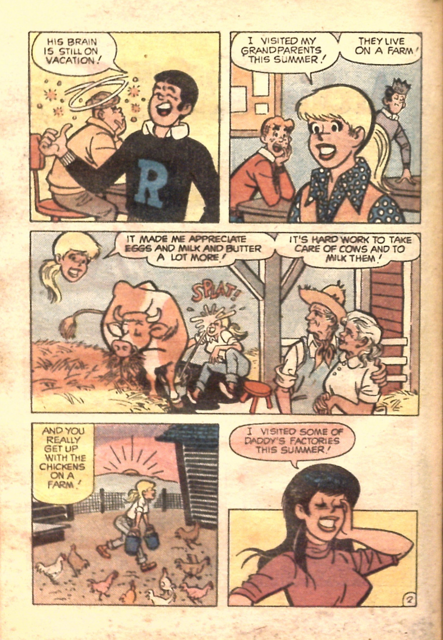 Read online Archie...Archie Andrews, Where Are You? Digest Magazine comic -  Issue #16 - 104