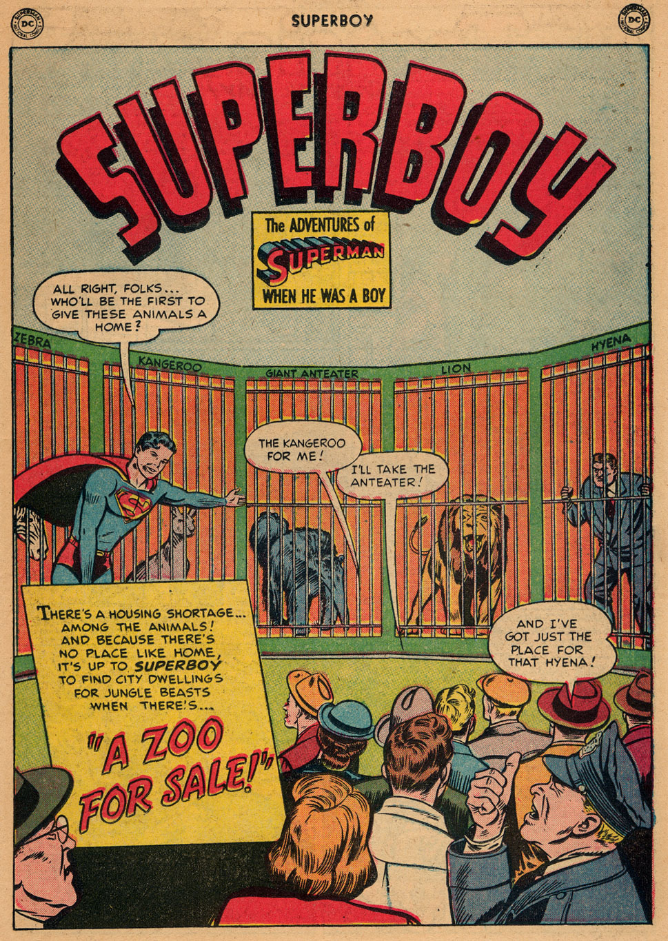Read online Superboy (1949) comic -  Issue #5 - 14