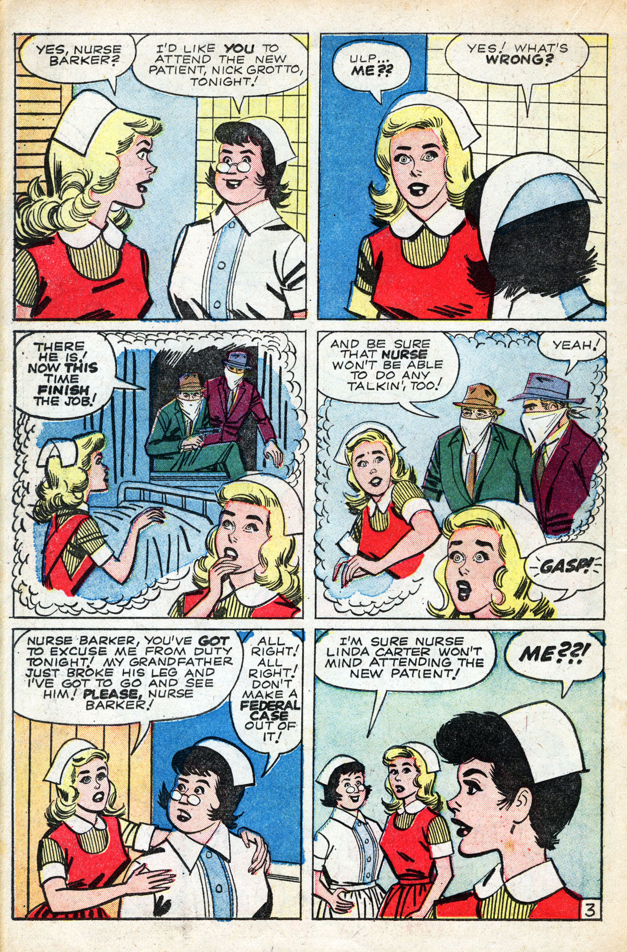 Read online Linda Carter, Student Nurse comic -  Issue #4 - 22
