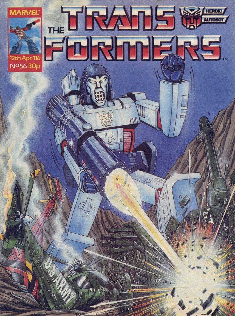 Read online The Transformers (UK) comic -  Issue #56 - 1