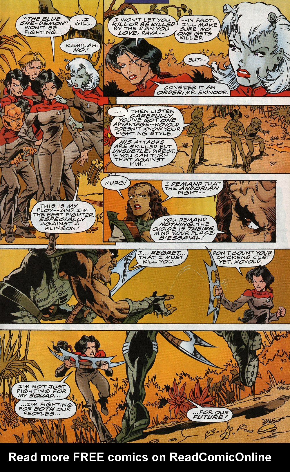 Read online Star Trek: Starfleet Academy (1996) comic -  Issue #5 - 23