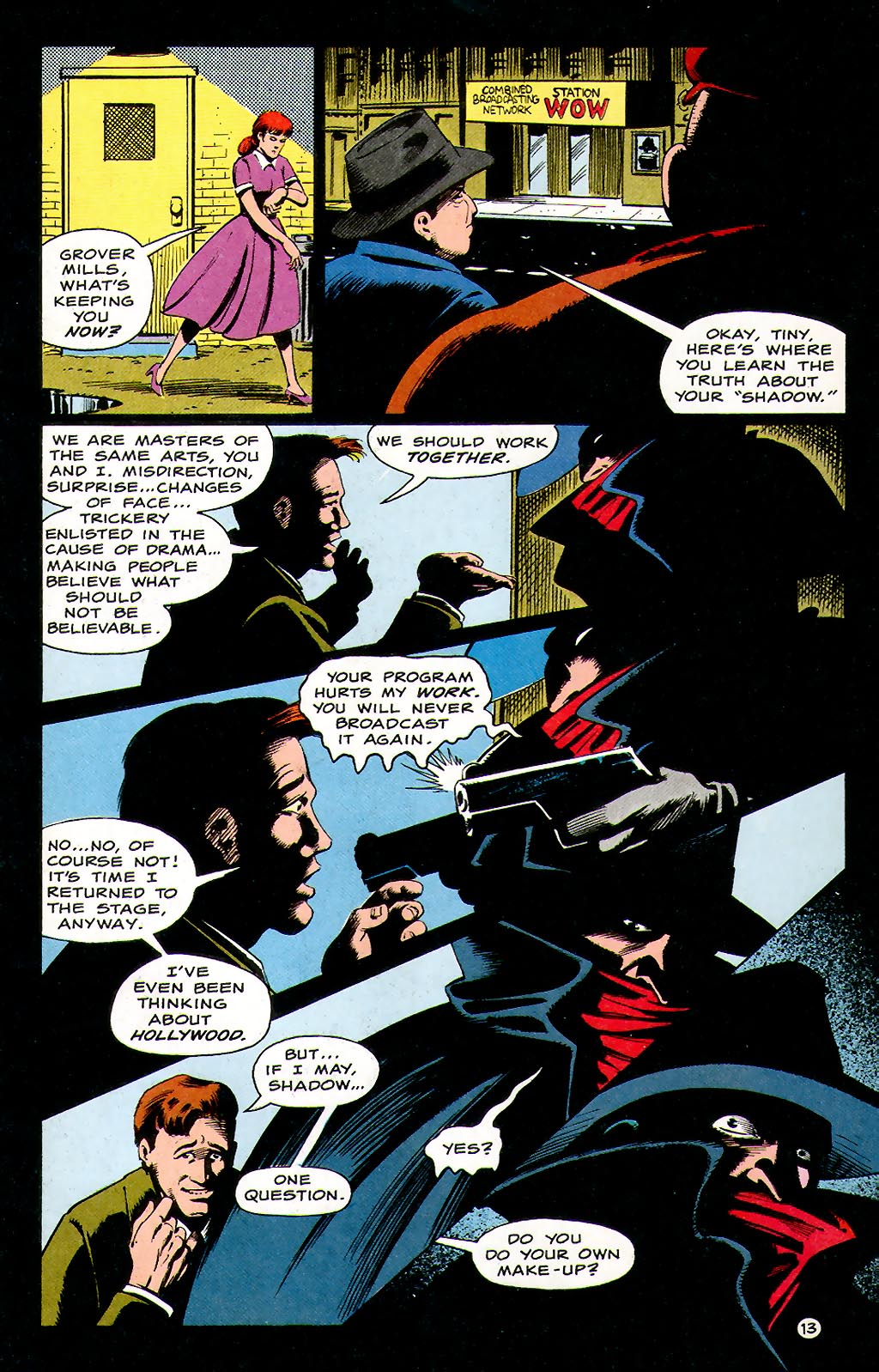 Read online The Shadow Strikes! comic -  Issue #7 - 16