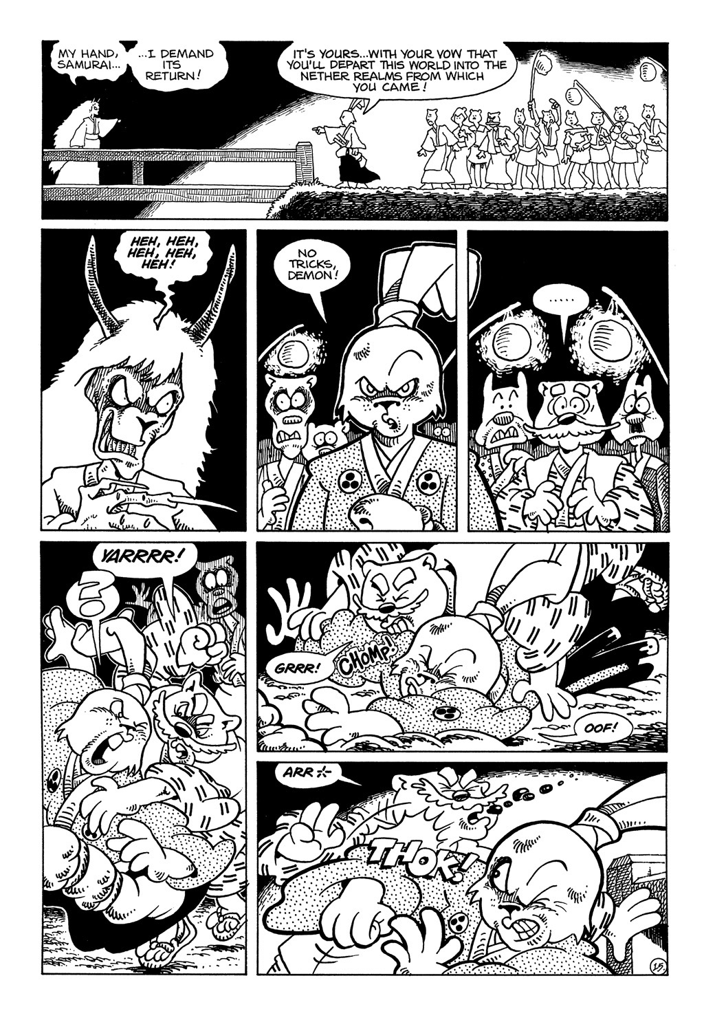 Read online Usagi Yojimbo (1987) comic -  Issue #25 - 17