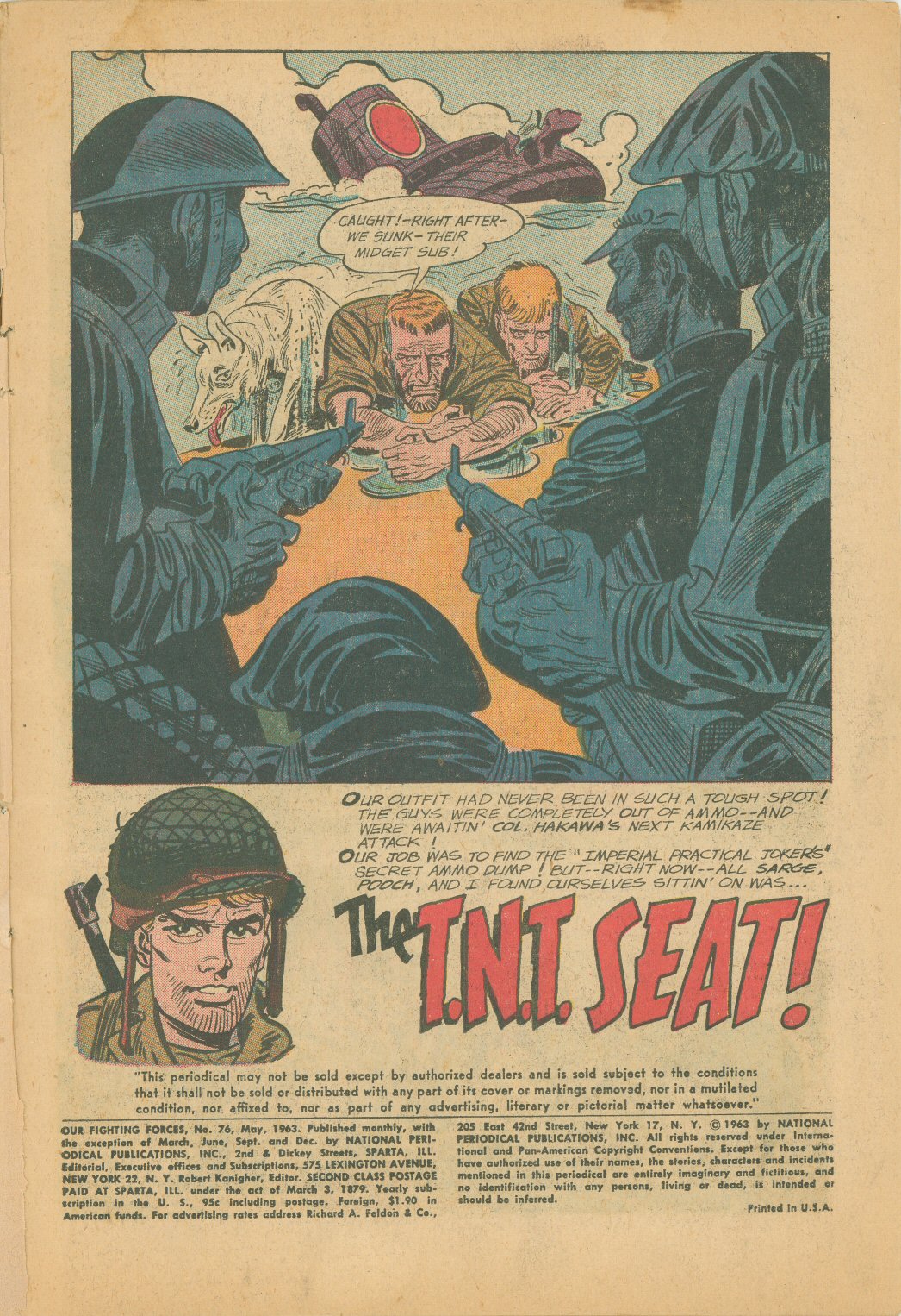 Read online Our Fighting Forces comic -  Issue #76 - 3