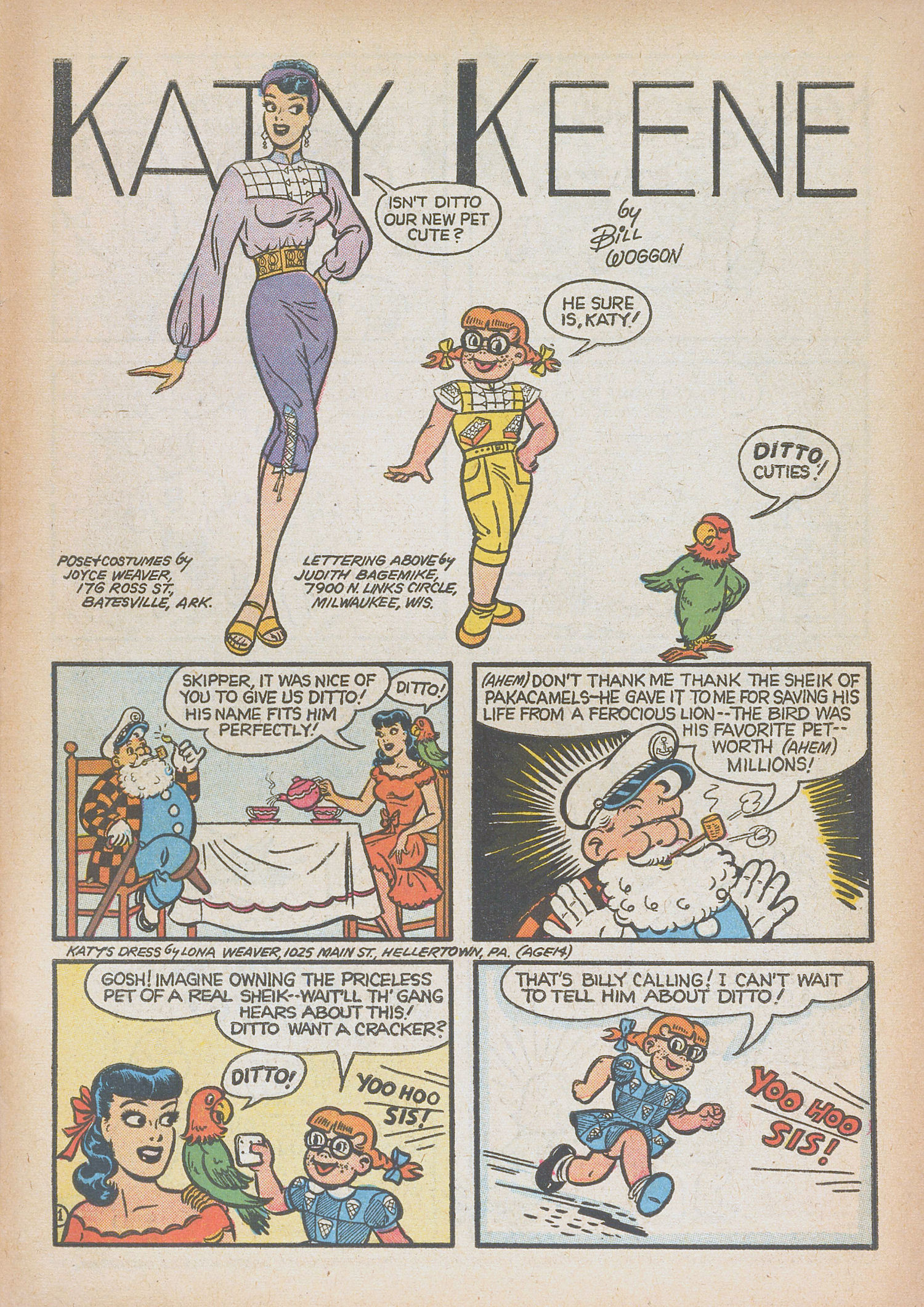 Read online Katy Keene (1949) comic -  Issue #22 - 33