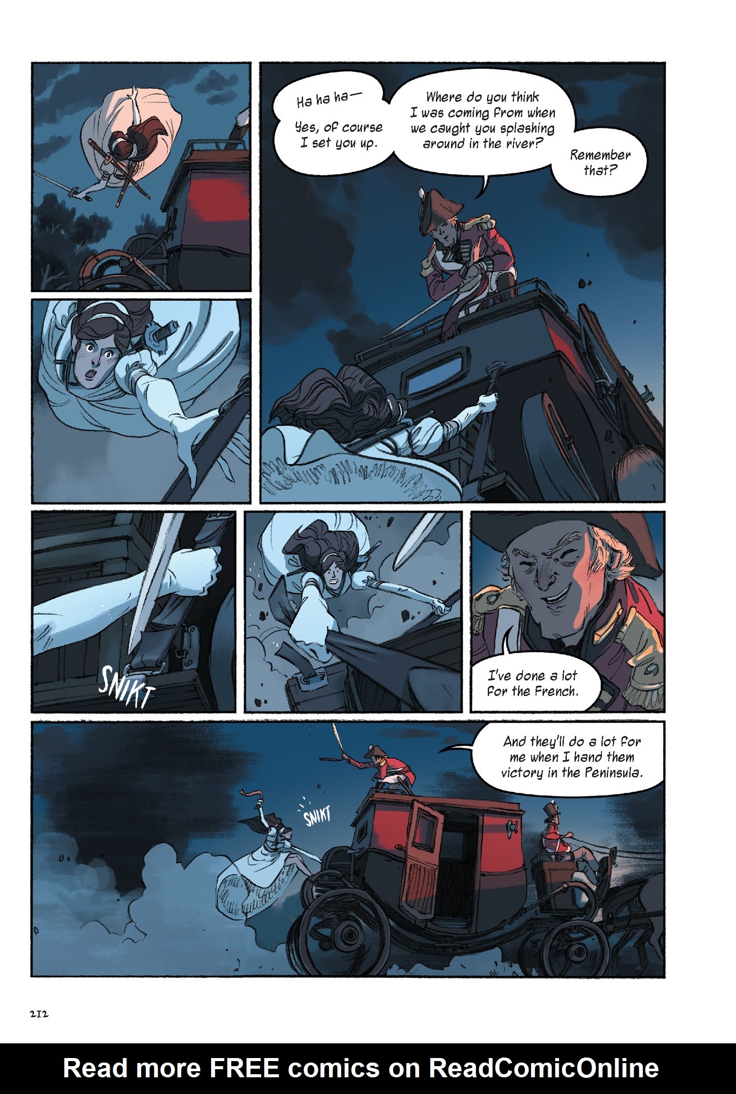 Read online Delilah Dirk and the King's Shilling comic -  Issue # TPB (Part 3) - 13