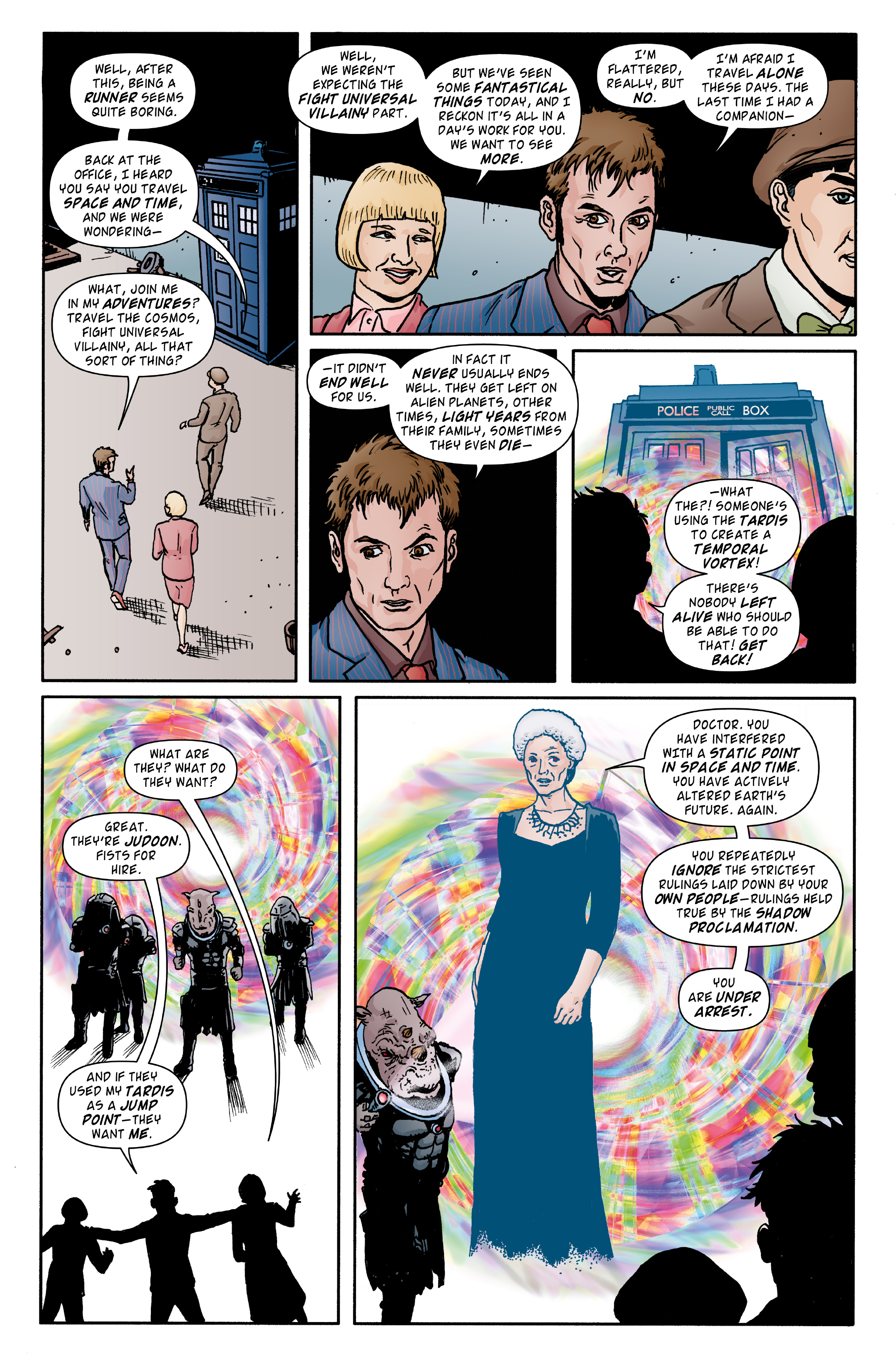 Read online Doctor Who: The Tenth Doctor Archives comic -  Issue #20 - 23
