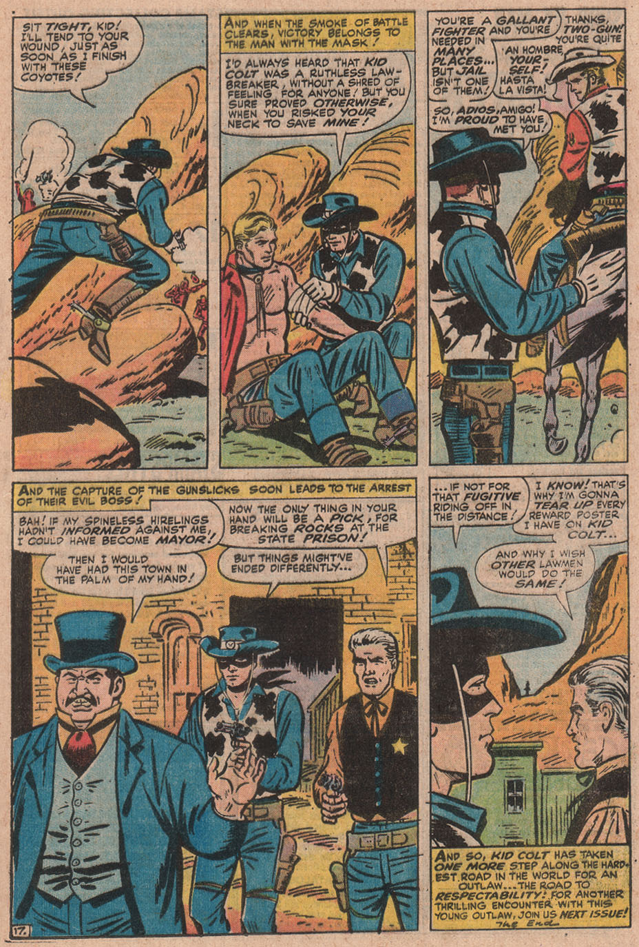Read online Kid Colt Outlaw comic -  Issue #171 - 25
