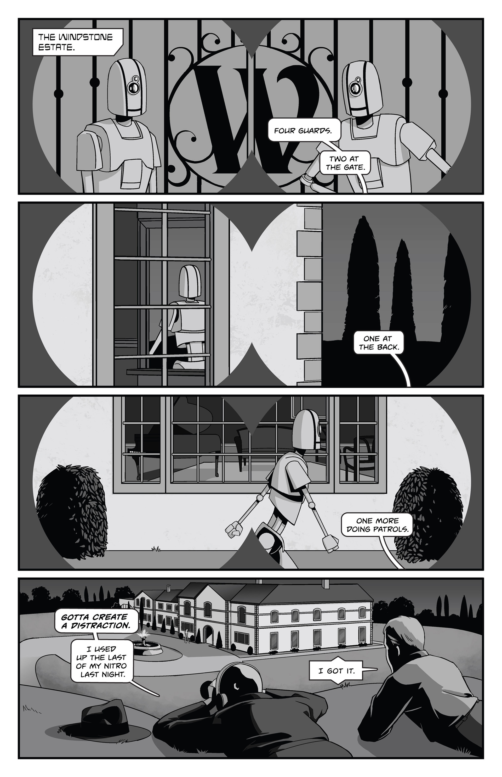 Read online Copernicus Jones: Robot Detective comic -  Issue #4 - 6