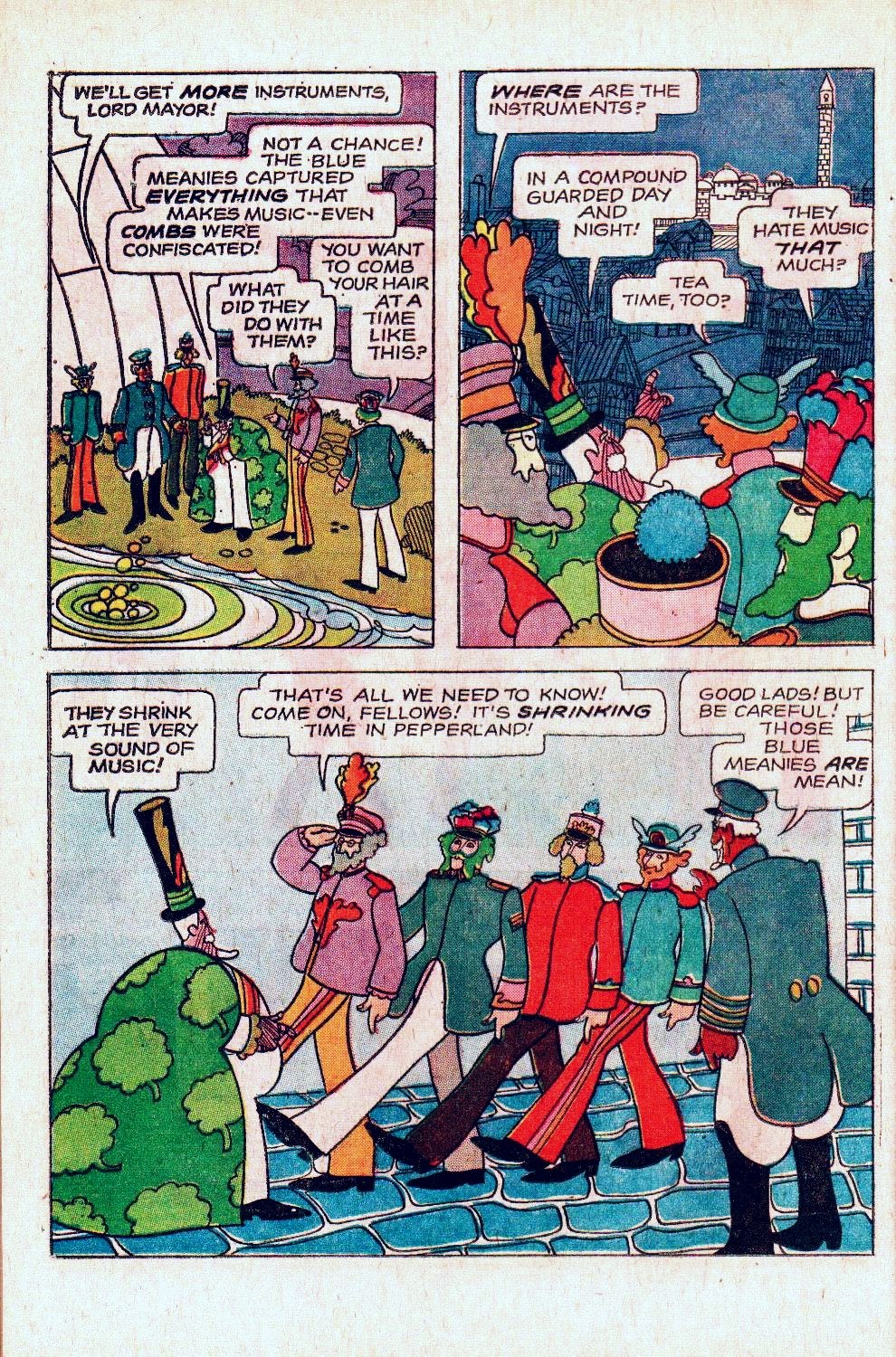 Read online Beatles: Yellow Submarine comic -  Issue # Full - 52