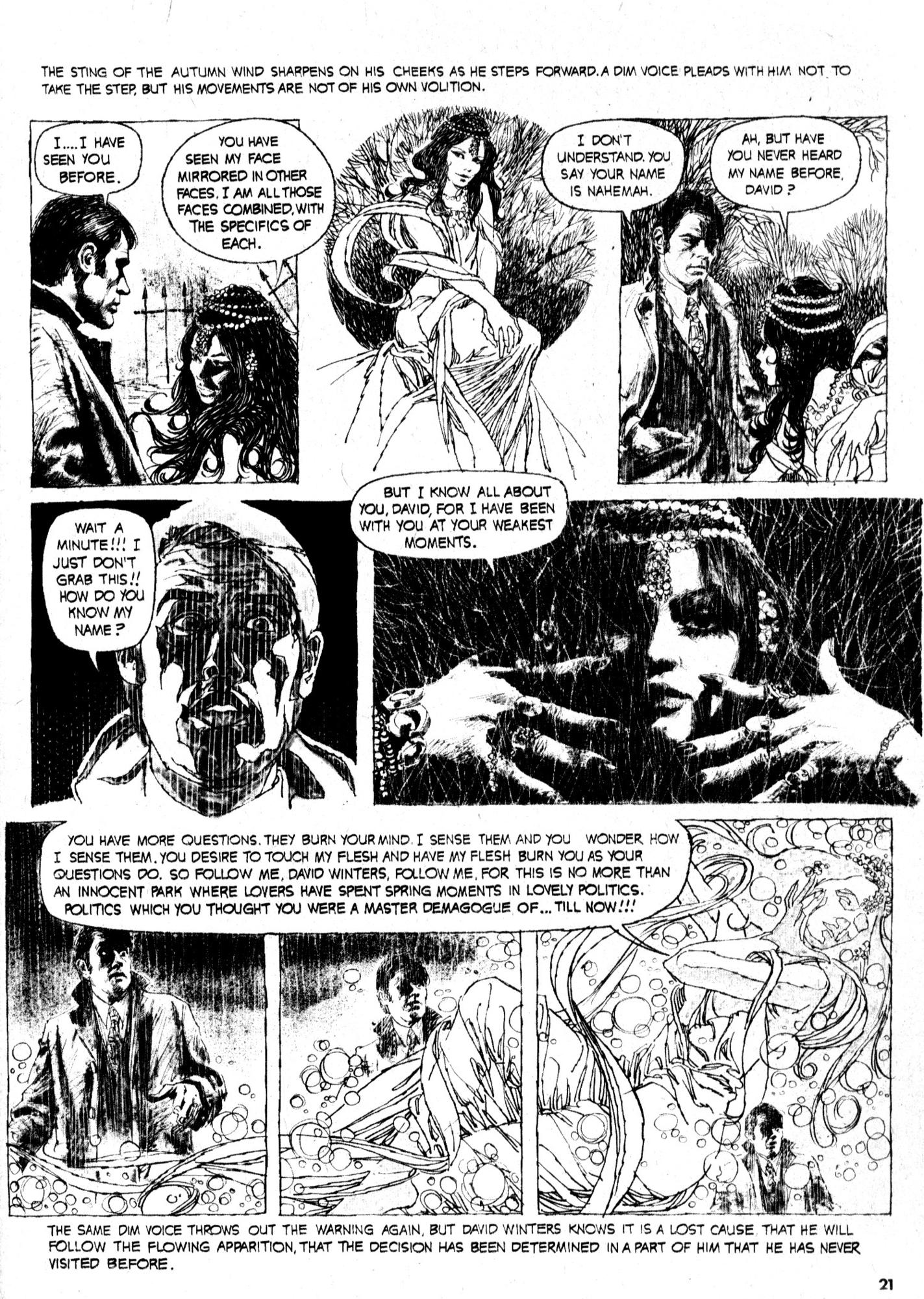 Read online Vampirella (1969) comic -  Issue #37 - 21