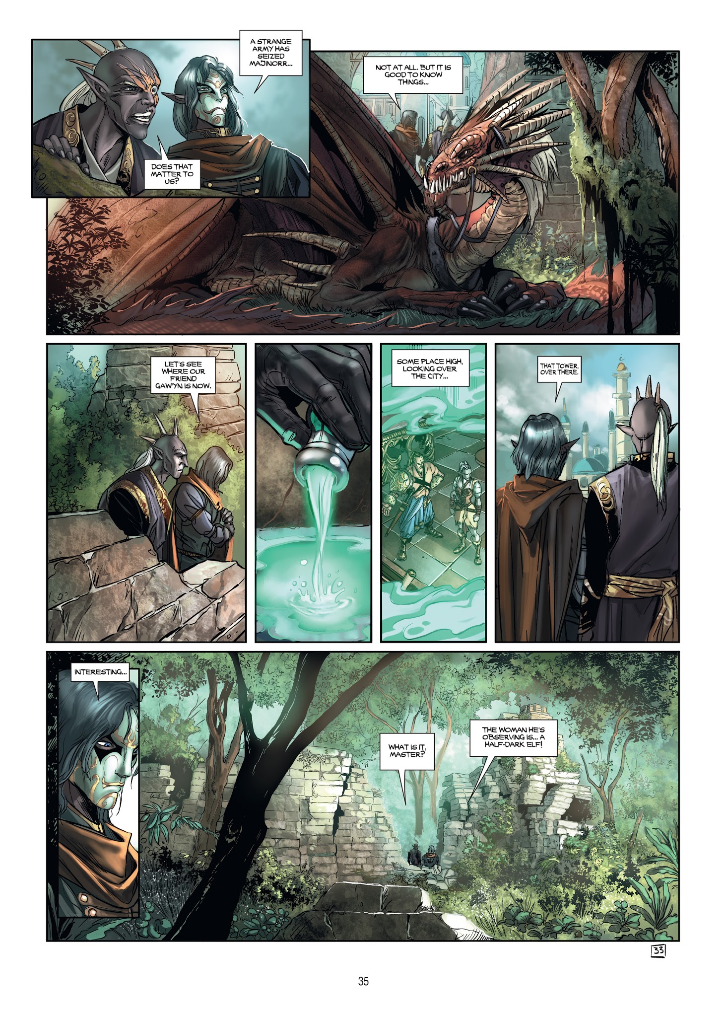 Read online Elves comic -  Issue #15 - 35