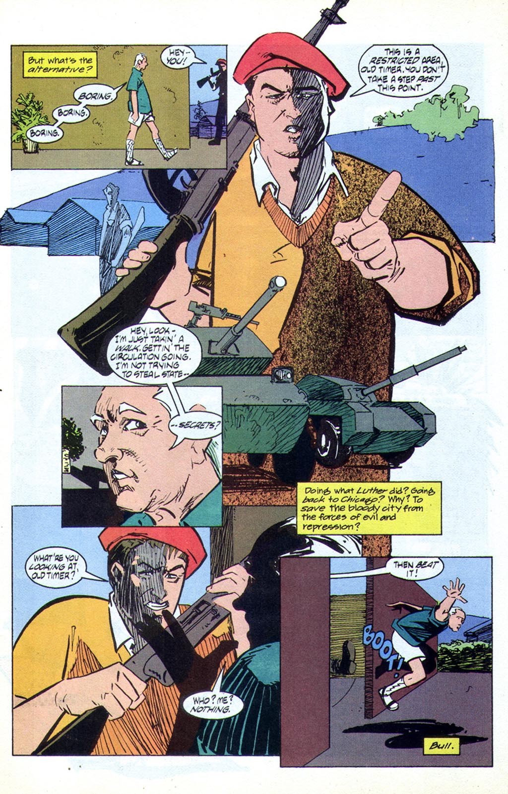 Read online American Flagg! comic -  Issue #44 - 7