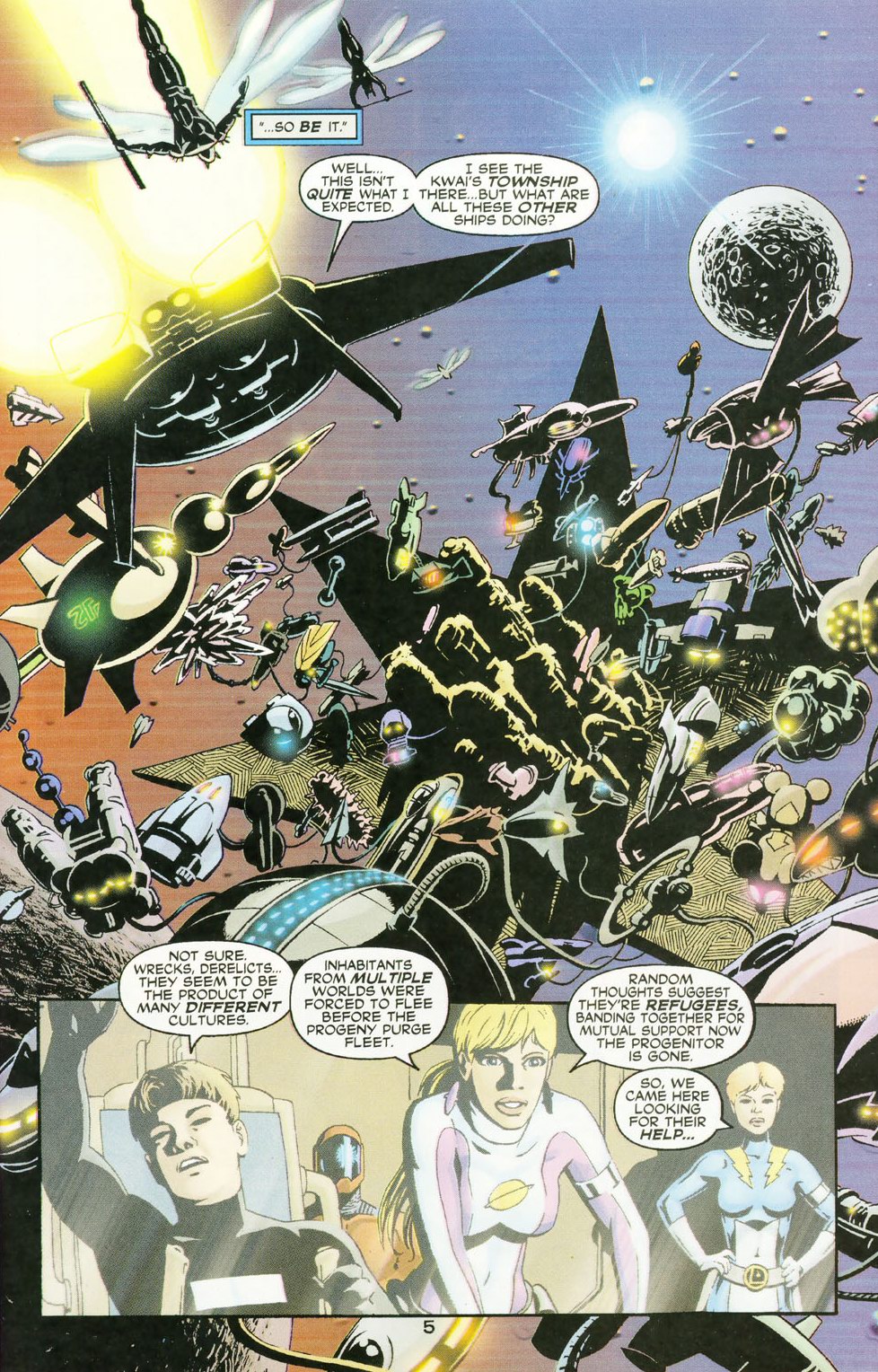 Read online The Legion comic -  Issue #5 - 6