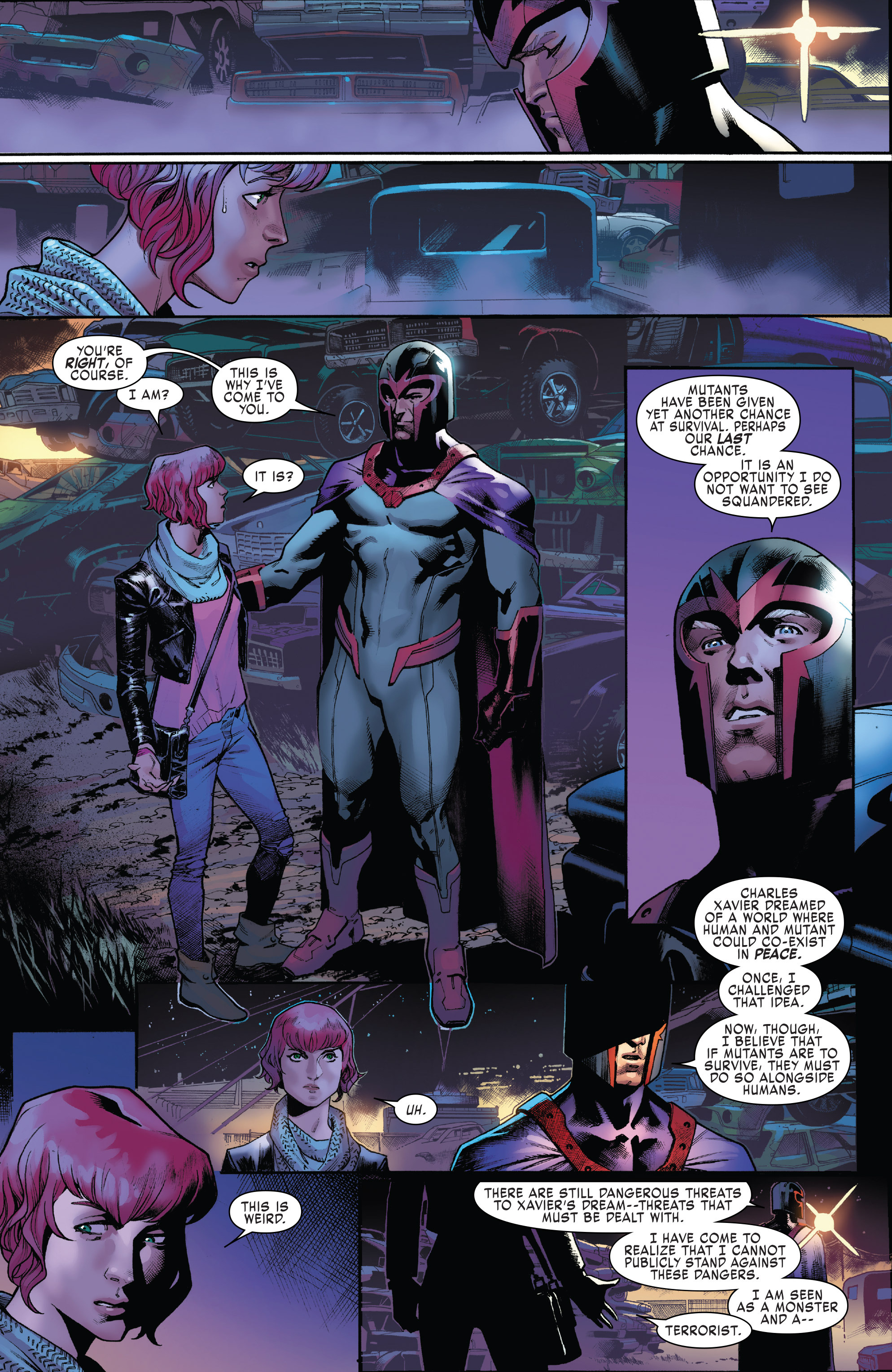 Read online X-Men: Blue comic -  Issue #2 - 4
