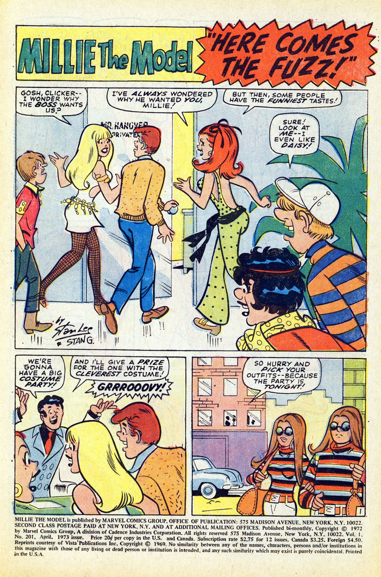 Read online Millie the Model comic -  Issue #201 - 3