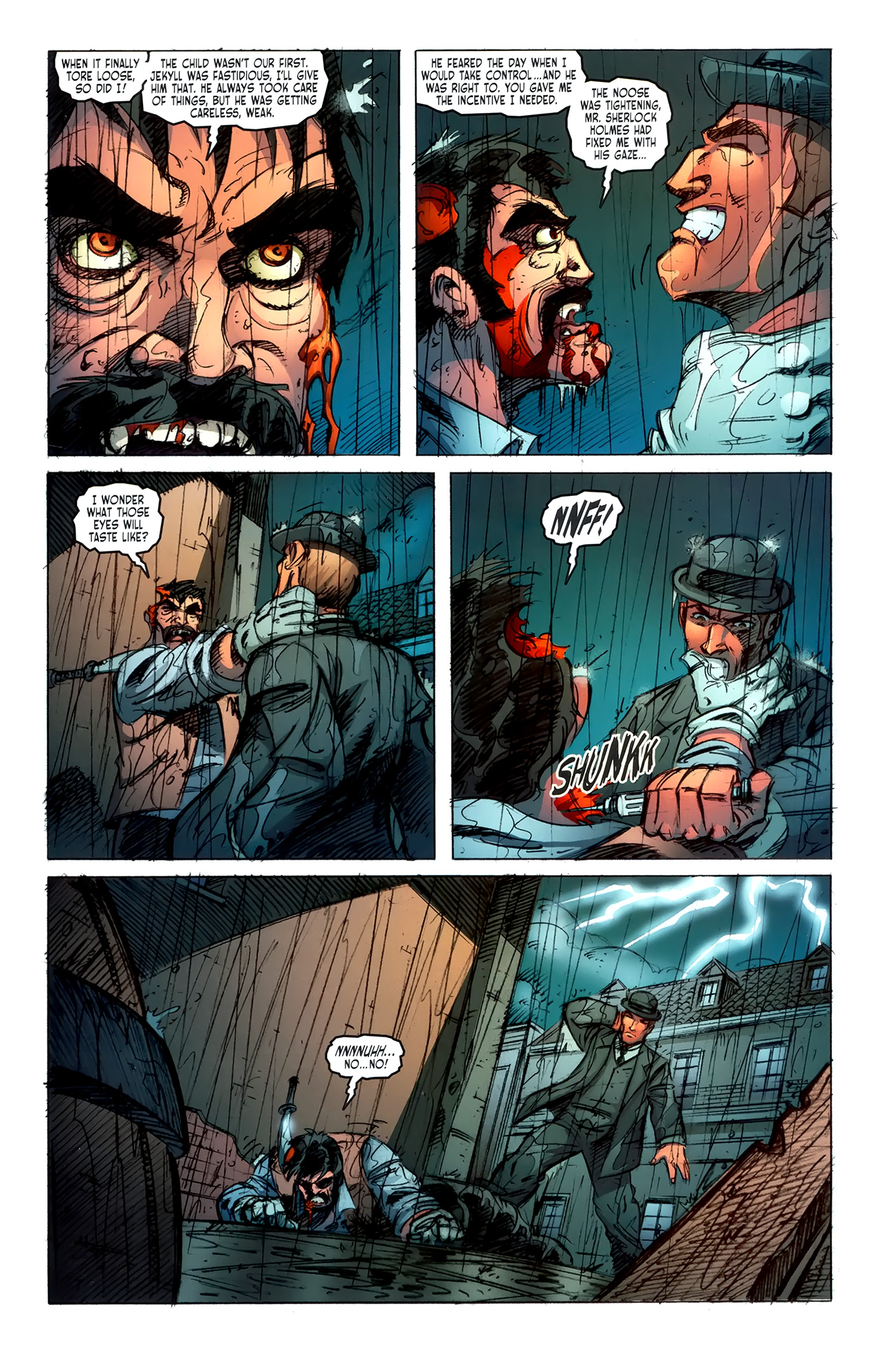 Read online Victorian Undead: Sherlock Holmes vs. Jekyll and Hyde comic -  Issue # Full - 29