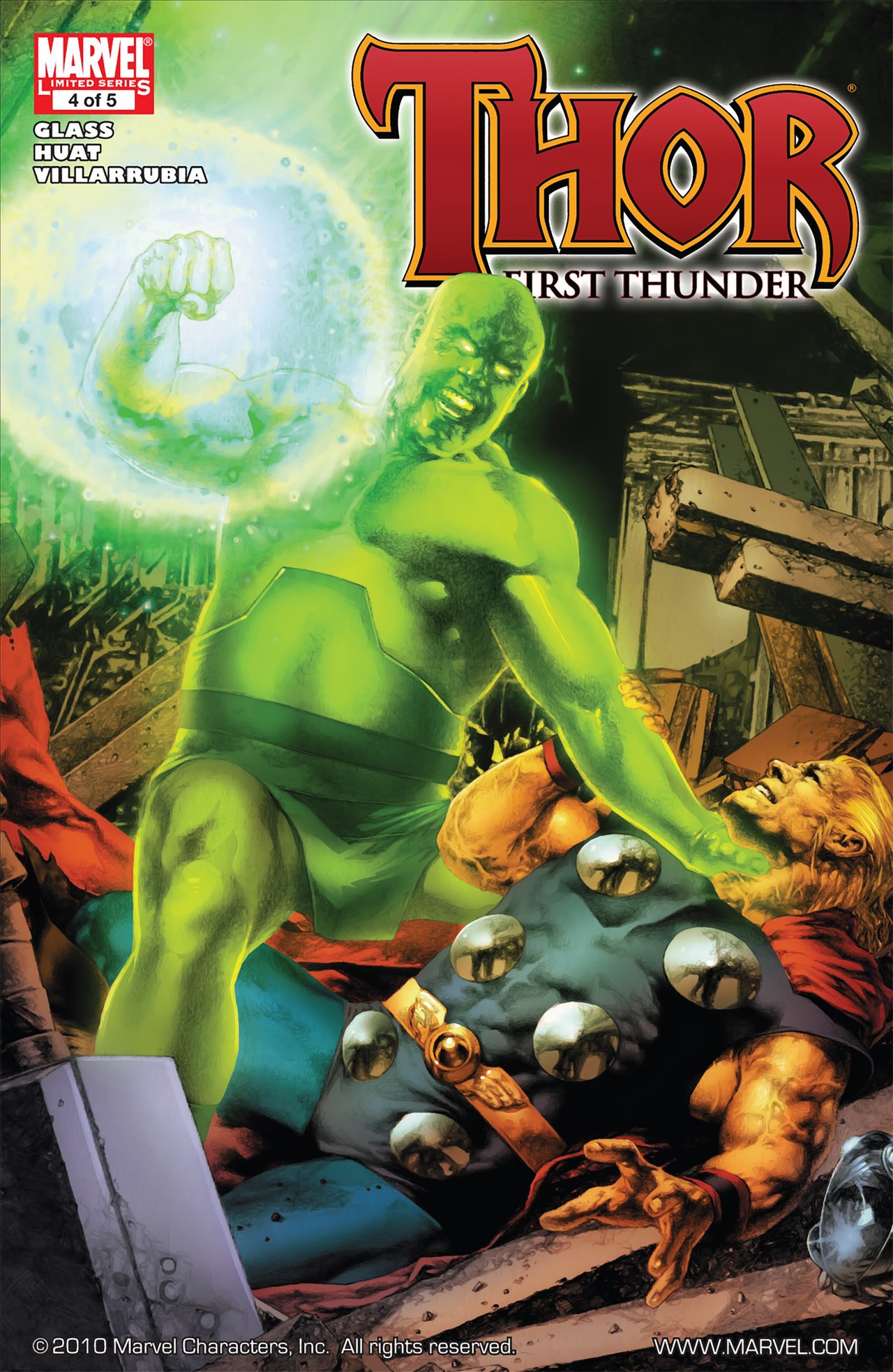 Read online Thor: First Thunder comic -  Issue #4 - 1