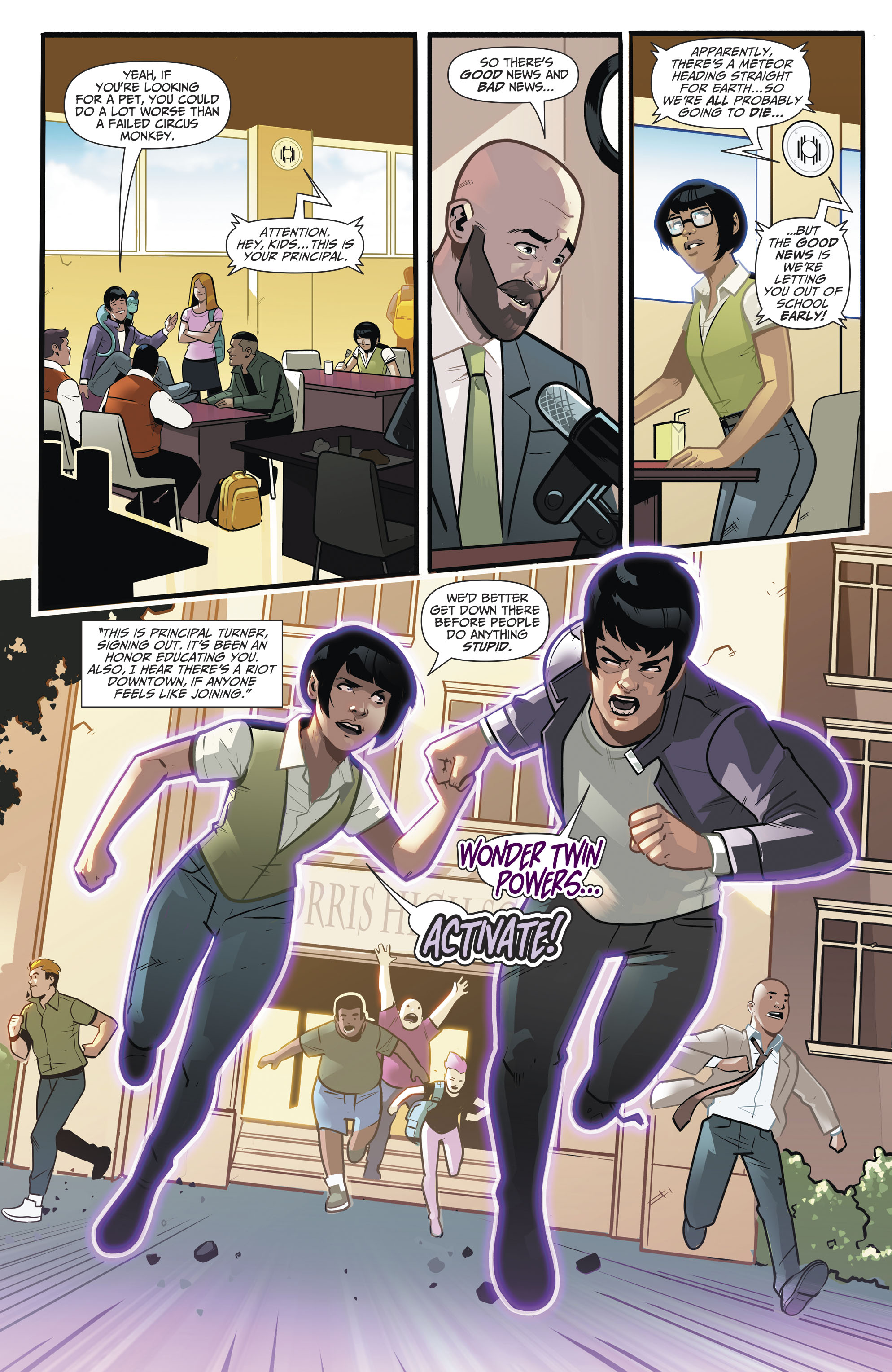 Read online Wonder Twins comic -  Issue #7 - 18