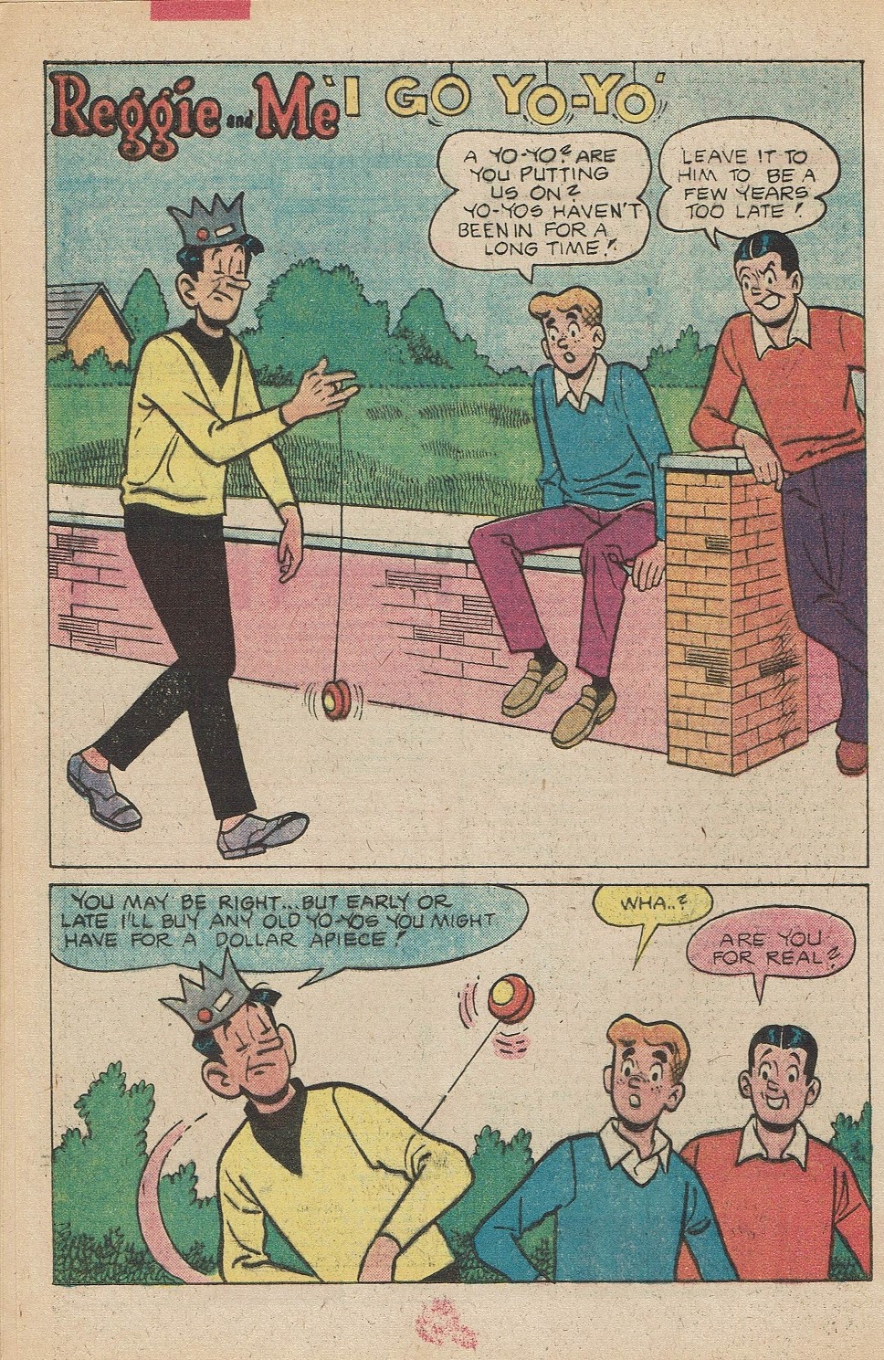 Read online Reggie and Me (1966) comic -  Issue #122 - 19
