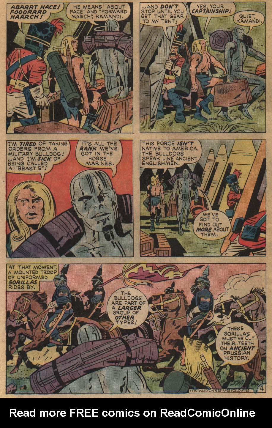 Read online Kamandi, The Last Boy On Earth comic -  Issue #28 - 6