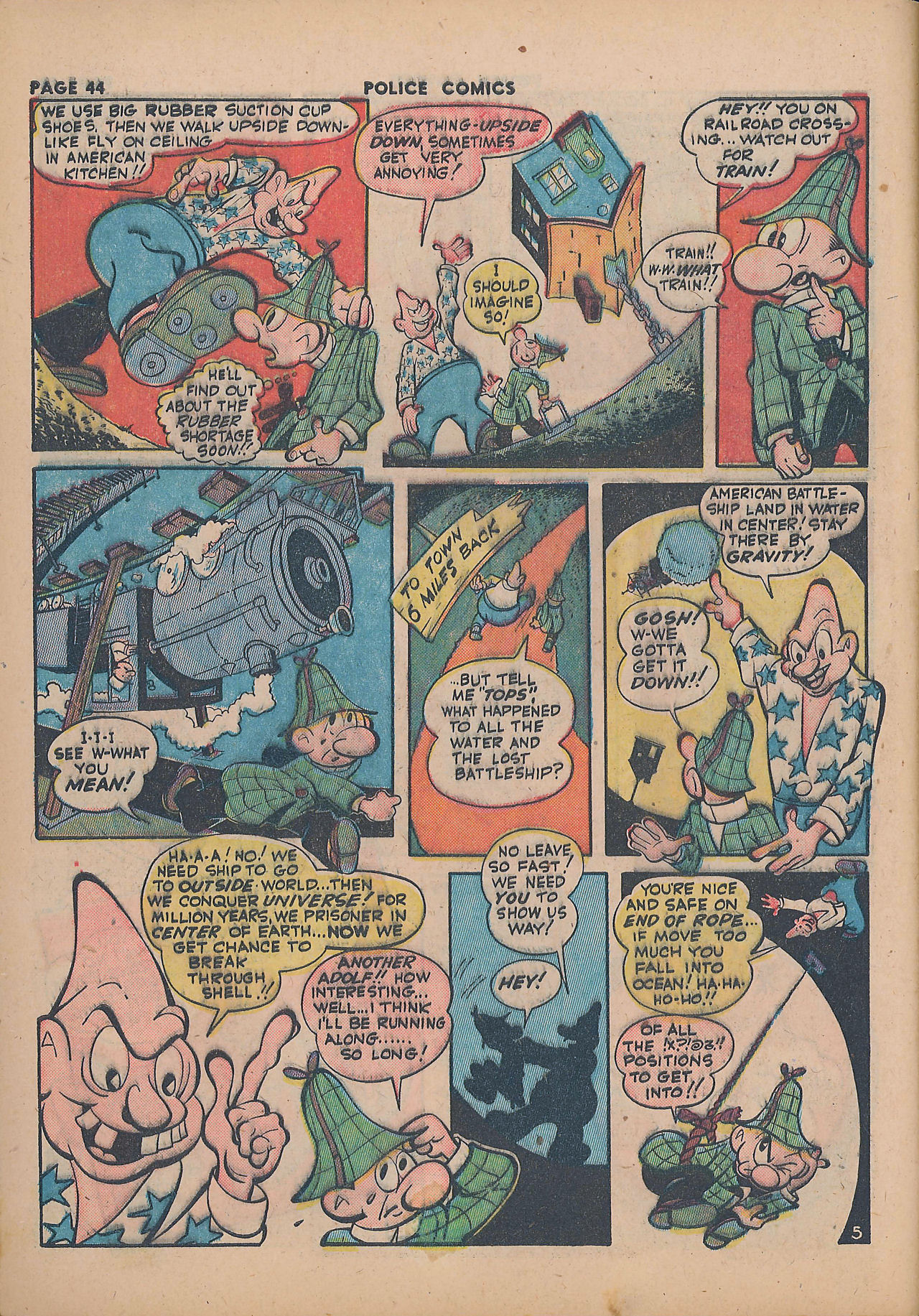 Read online Police Comics comic -  Issue #21 - 46
