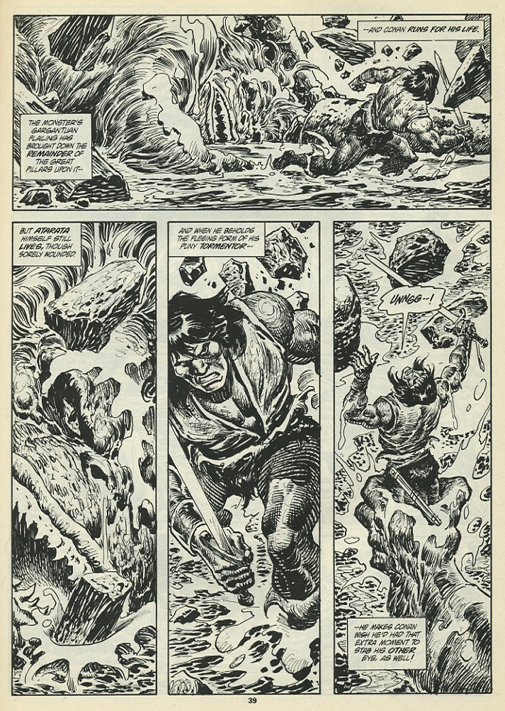 Read online The Savage Sword Of Conan comic -  Issue #198 - 41