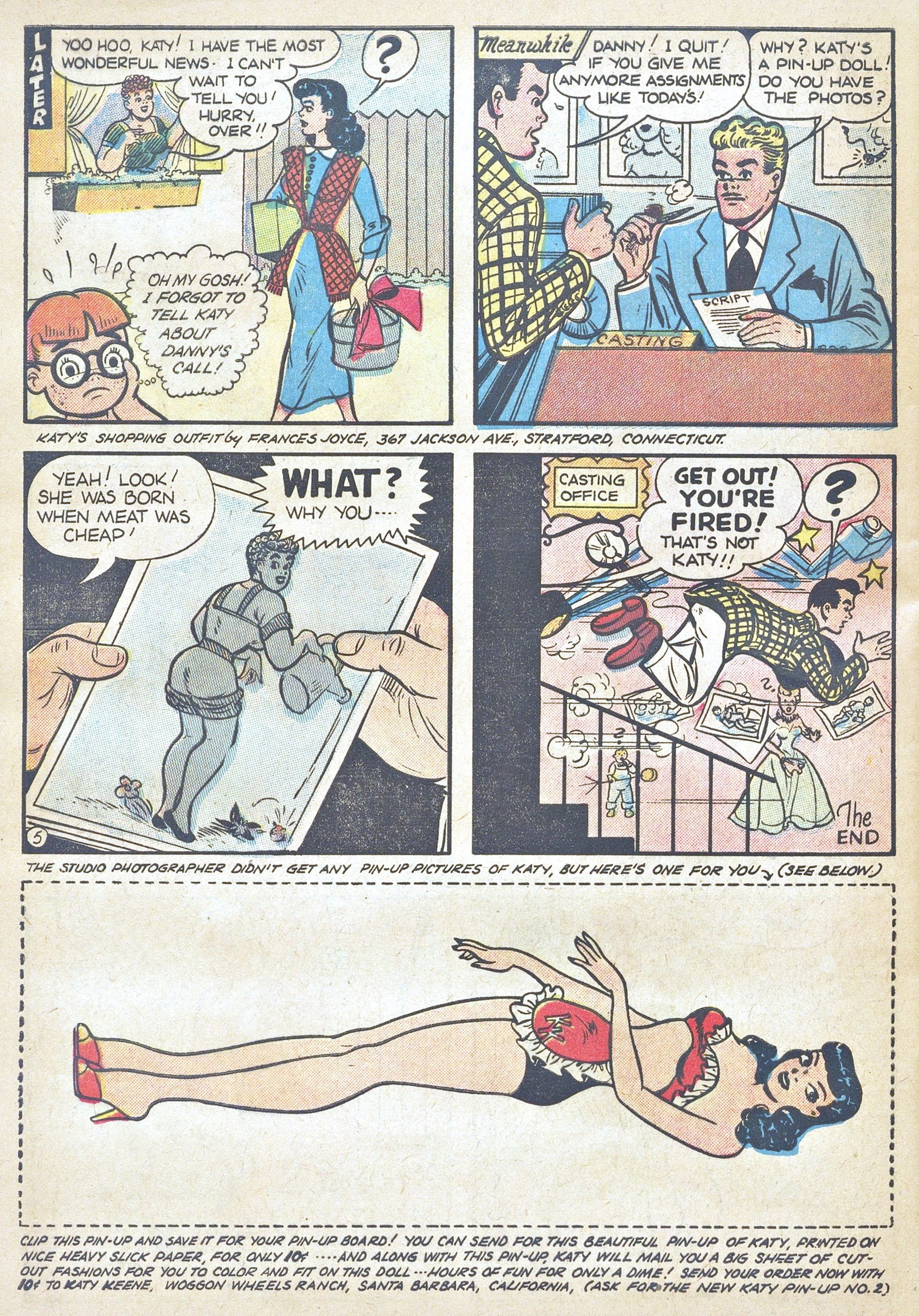 Read online Katy Keene (1949) comic -  Issue #14 - 32