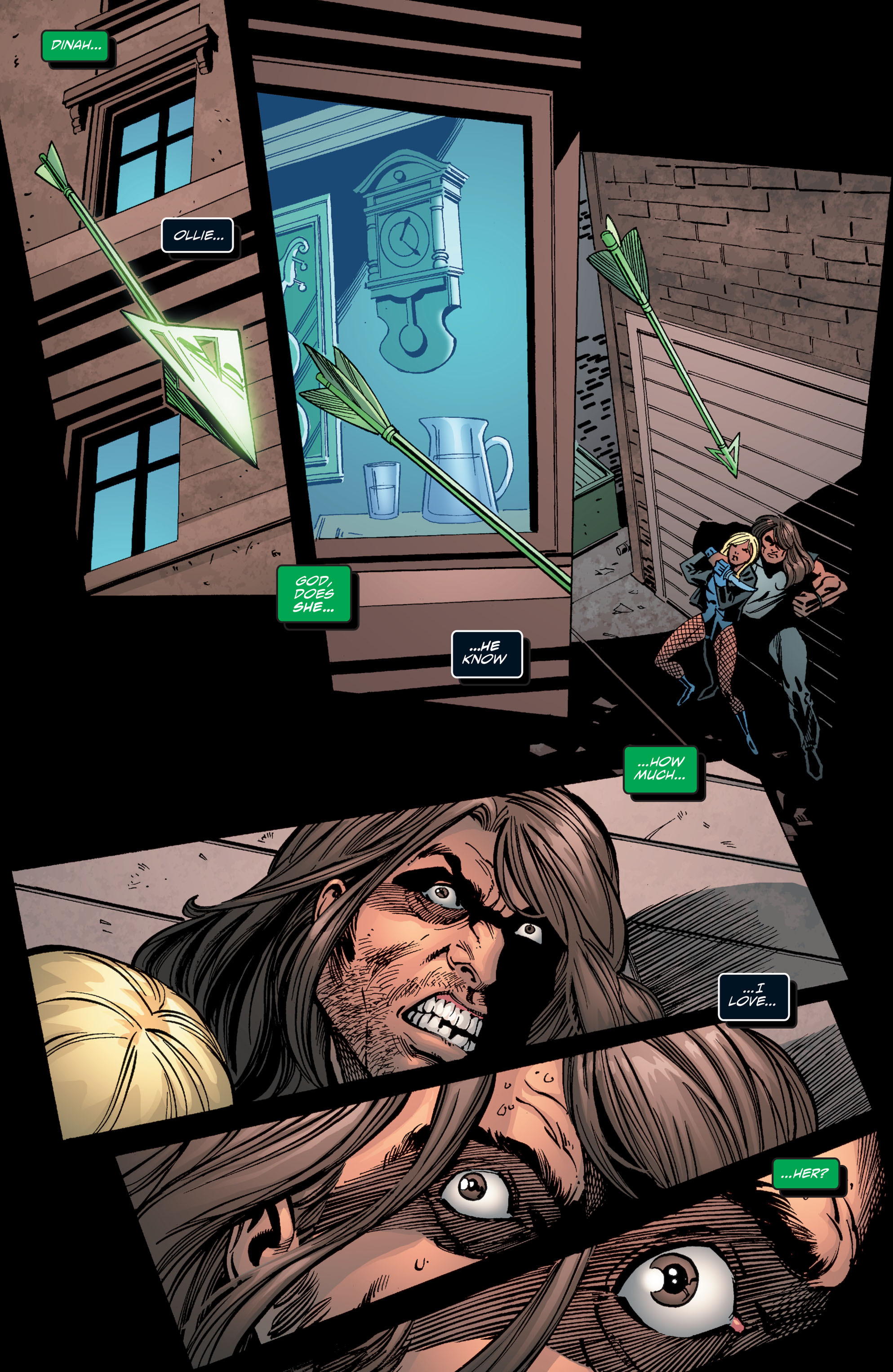 Read online Green Arrow/Black Canary comic -  Issue #15 - 18