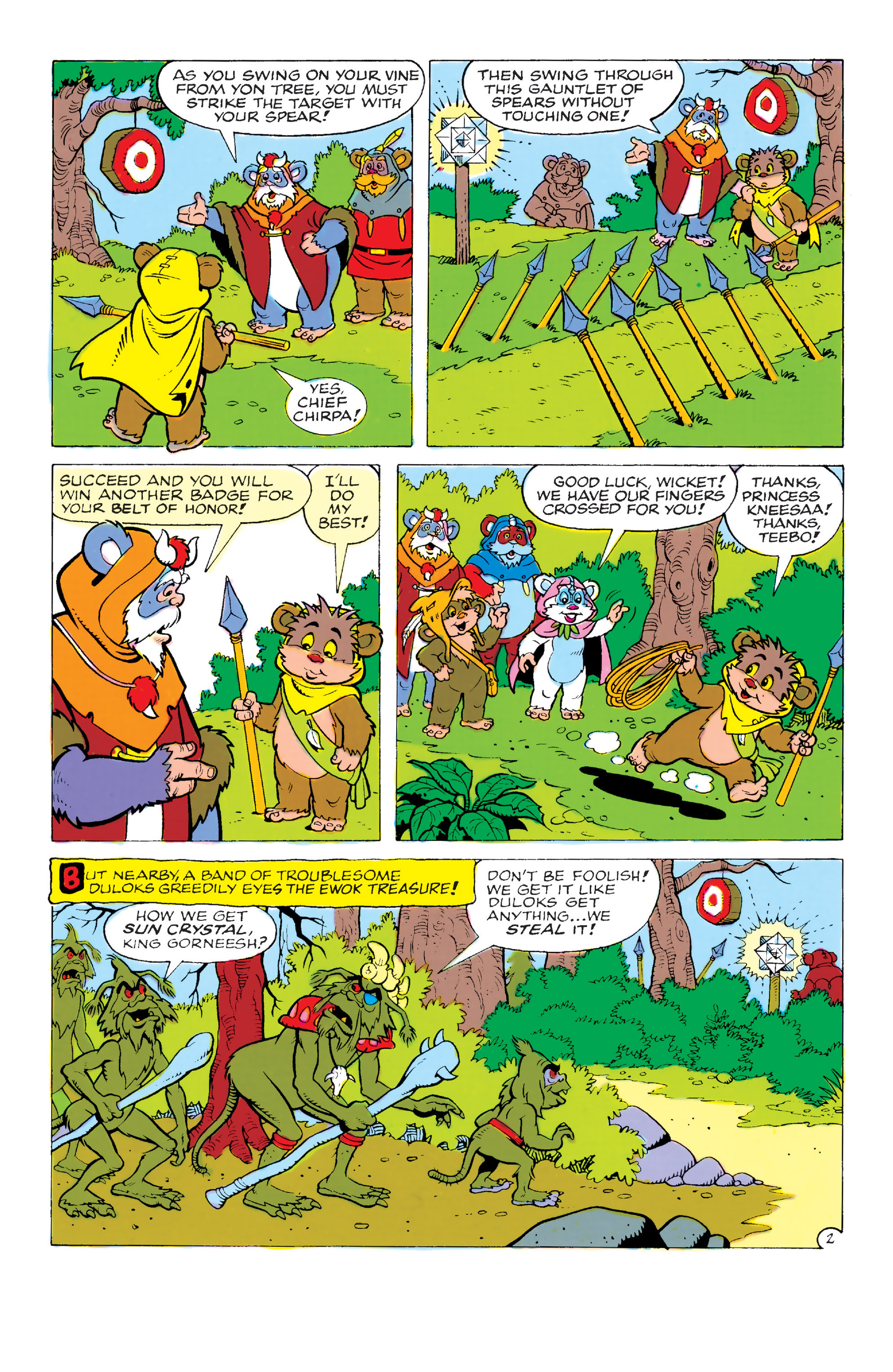 Read online Ewoks comic -  Issue #13 - 3