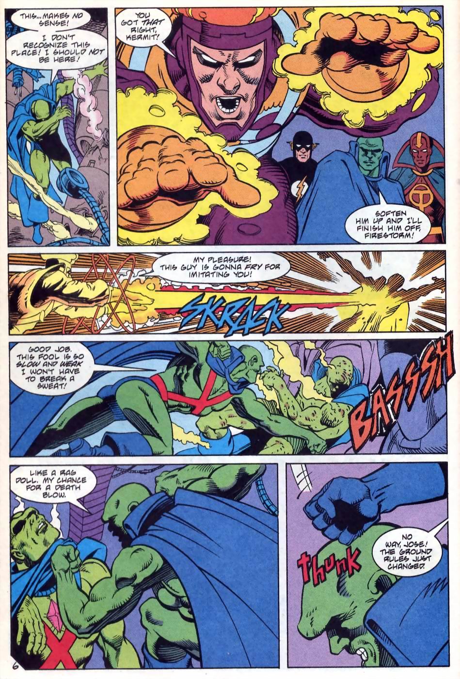 Read online Justice League America comic -  Issue #75 - 8