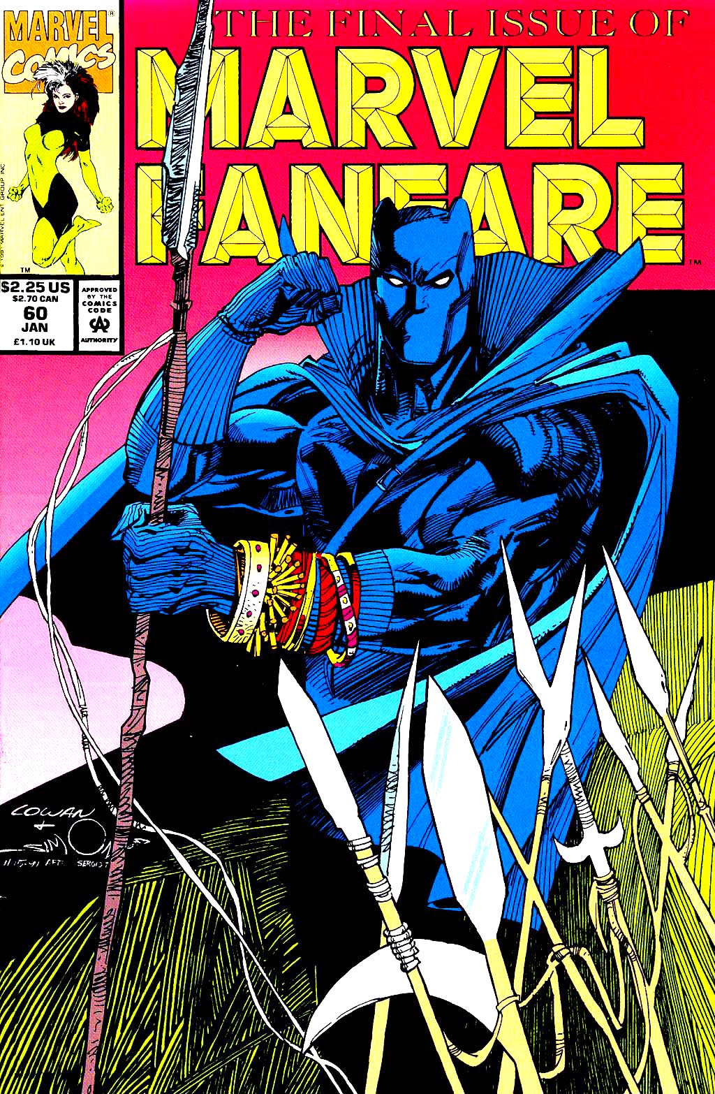 Read online Marvel Fanfare (1982) comic -  Issue #60 - 1