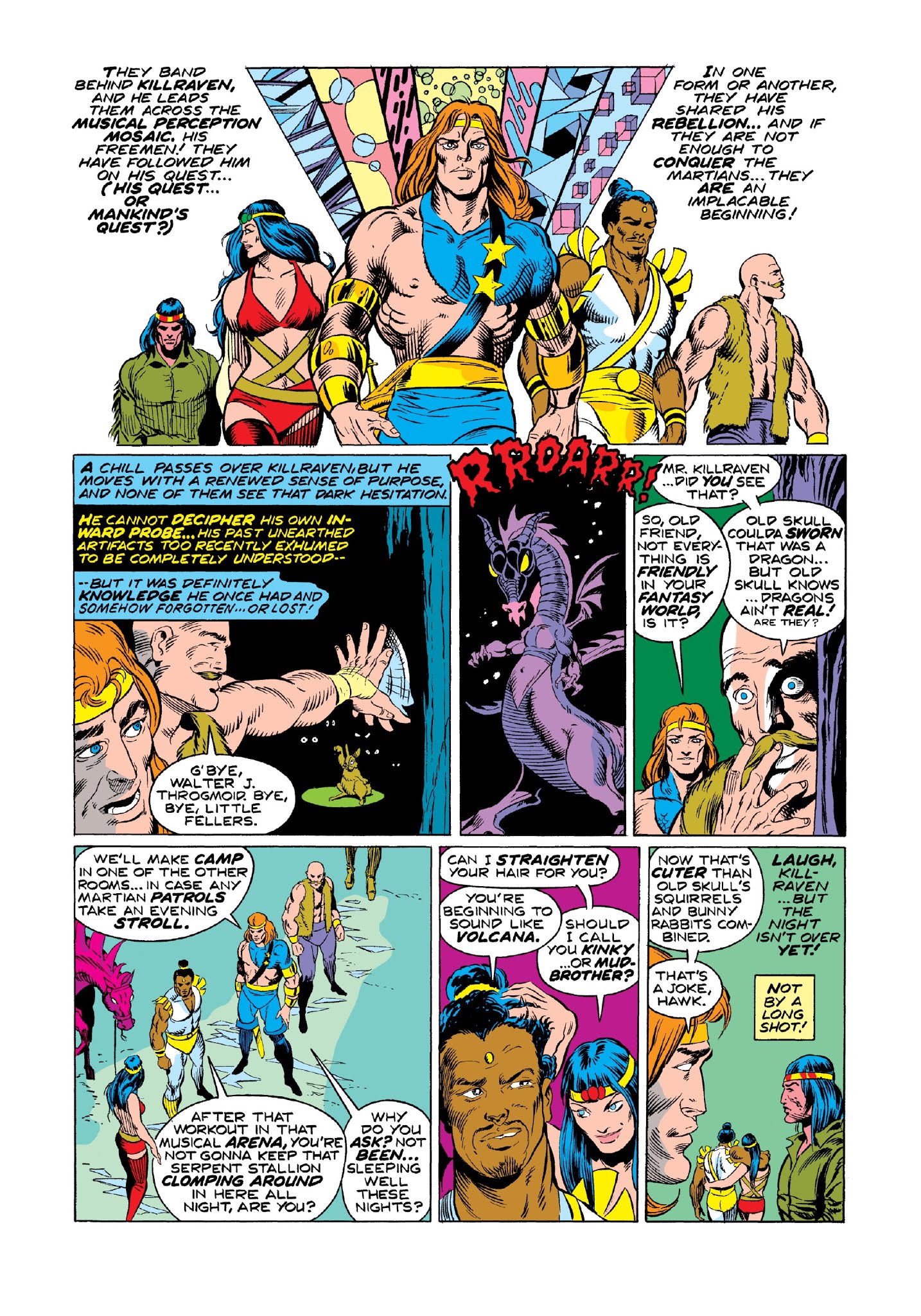 Read online Marvel Masterworks: Killraven comic -  Issue # TPB 1 (Part 3) - 54